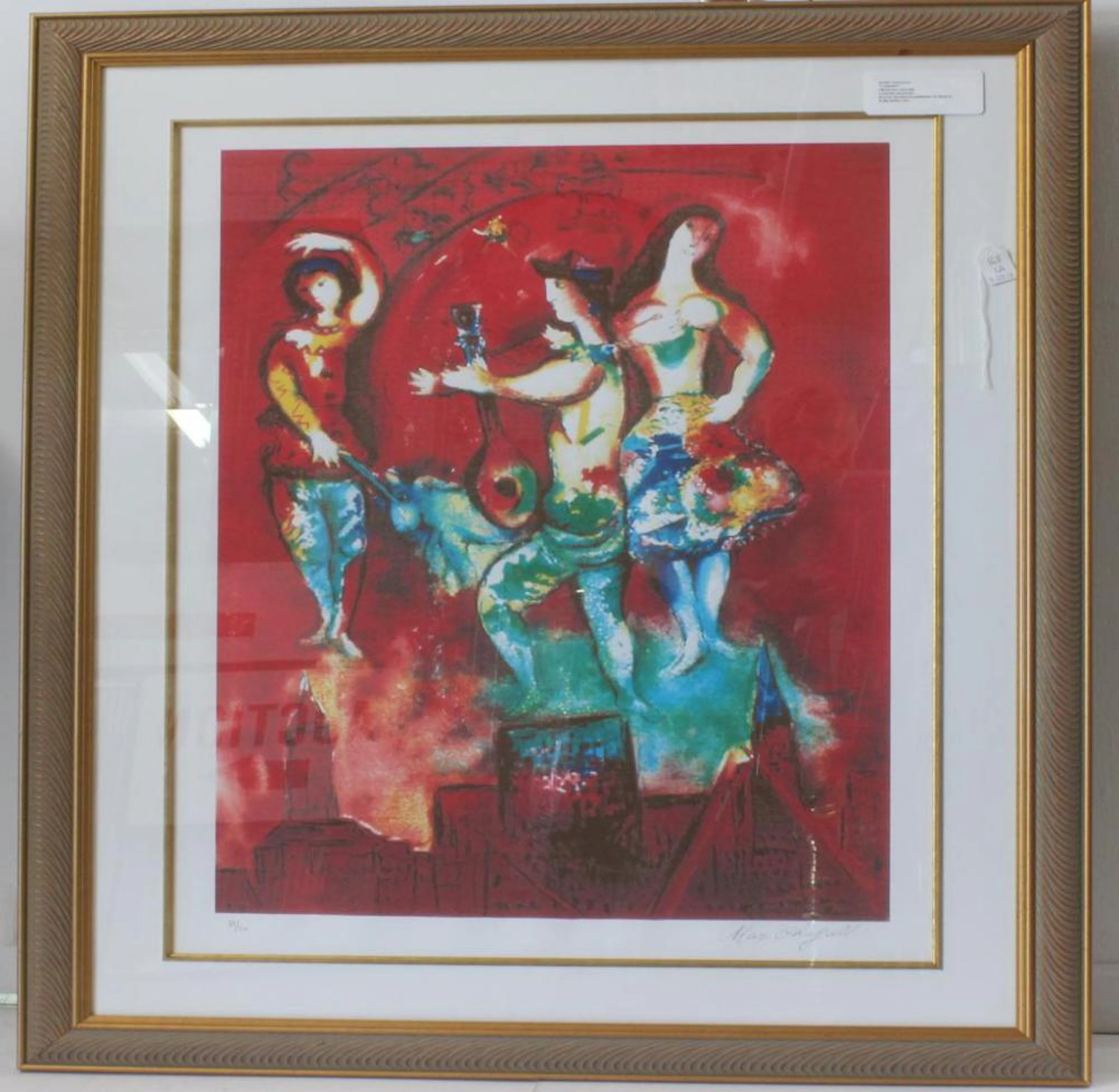 Marc Chagall -b- 1887 - 1963 Carmen Original