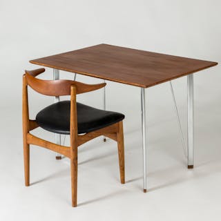 Teak desk by Arne Jacobsen
