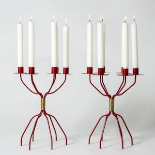 Vintage candlesticks by Hans-Agne Jakobsson