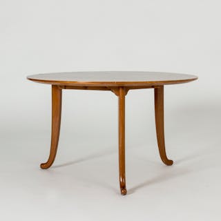 Rare 1940s mahogany coffee table by Josef Frank