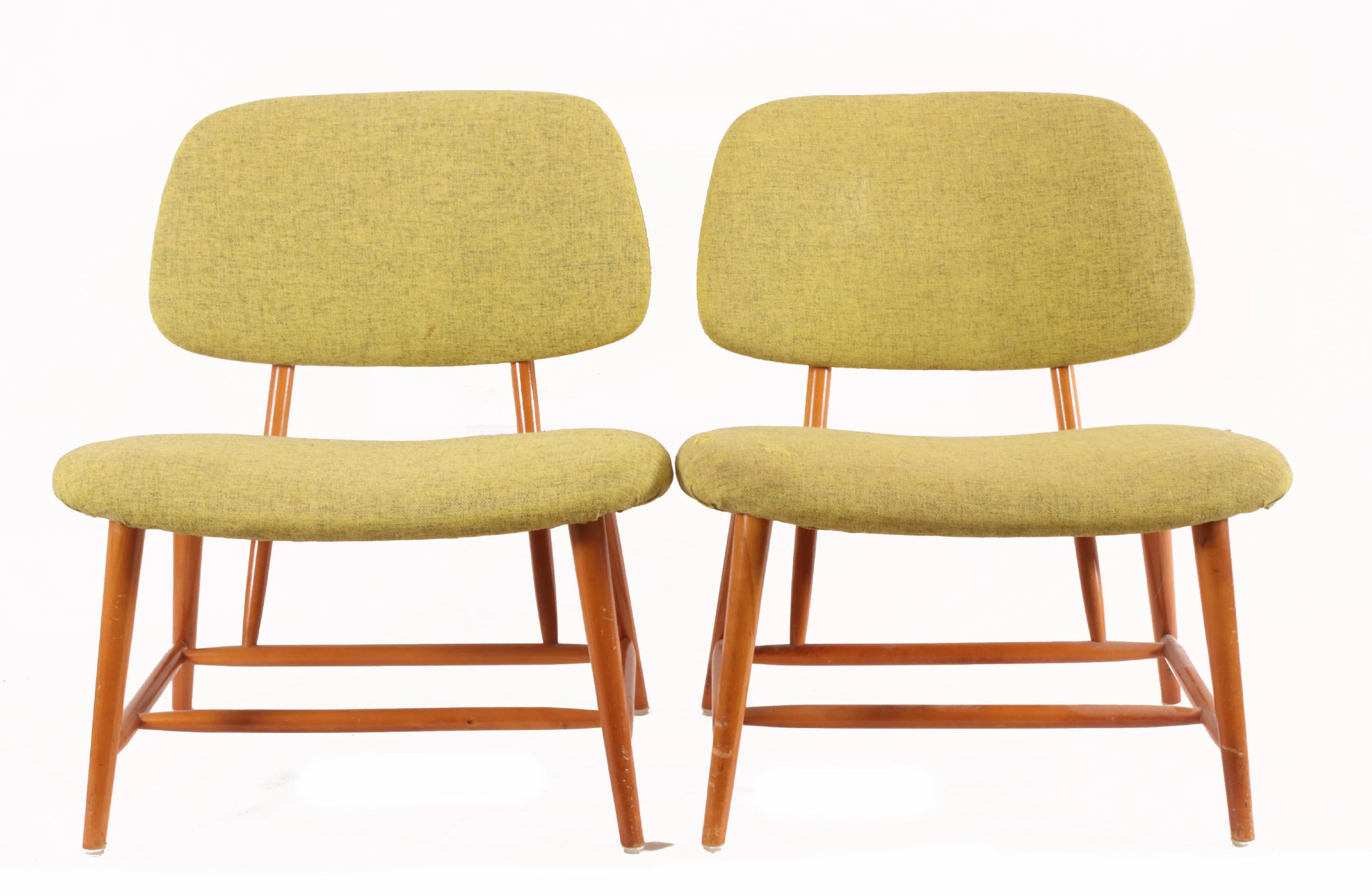 Stolar ett par, "TeVe", Alf Svensson för studio Ljungs Industrier, 1950-tal