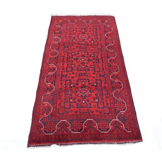 Handknuten matta, orientalisk