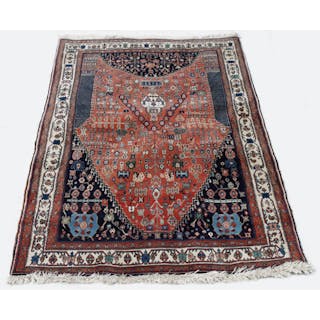 Handknuten matta, orientalisk