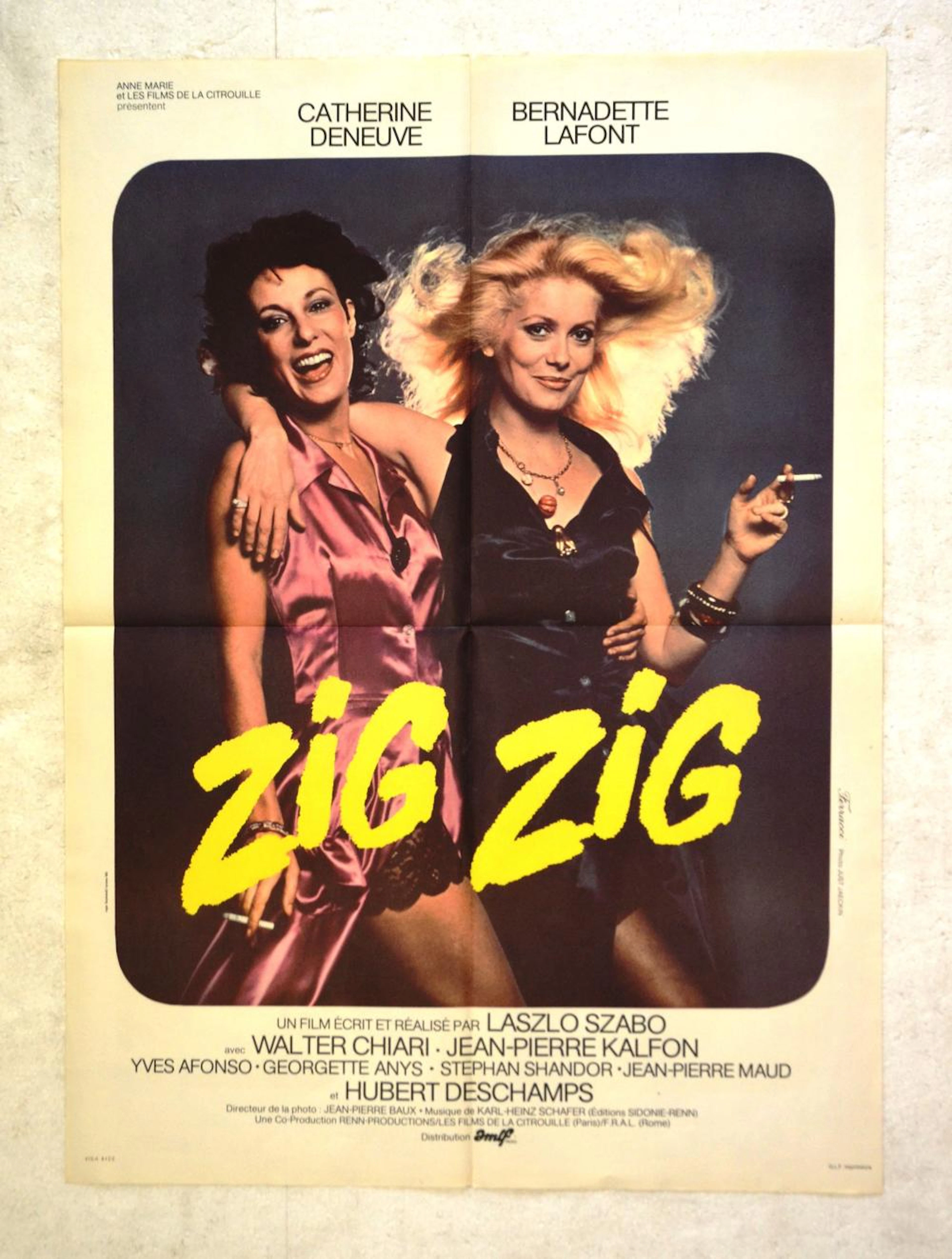 ZIG ZIG, 1975 De Anne-Marie Rassam Avec Catherine Deneuve...