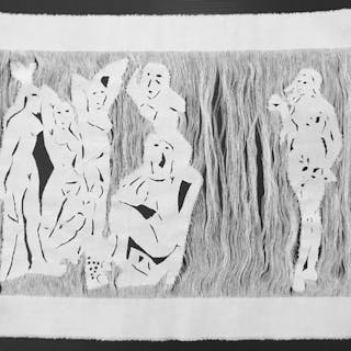 Marcel ALOCCO (1937) Fragment (Picasso et Cranach)