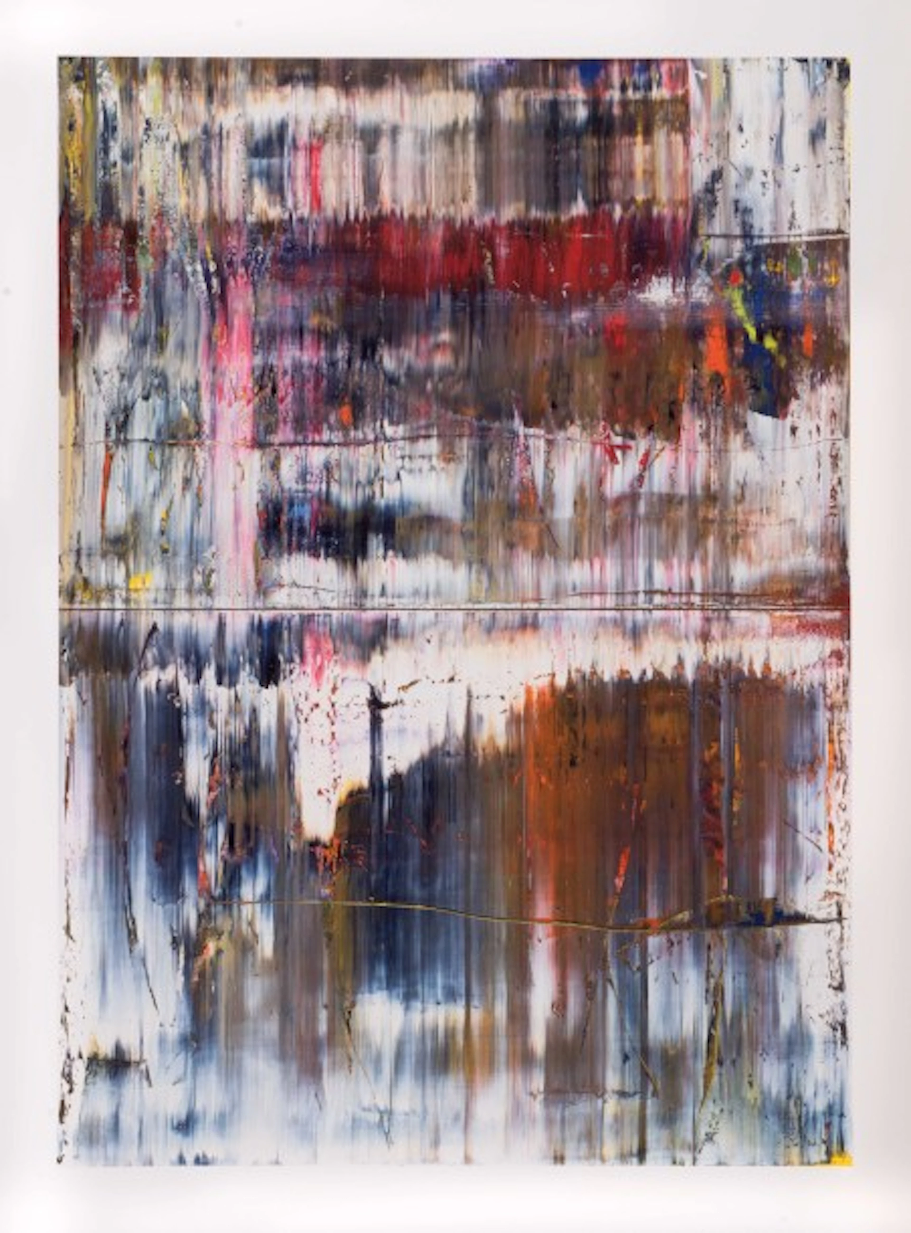 GERHARD RICHTER (GER/1932) Abstraktes Gemälde 726 Giclée sur...