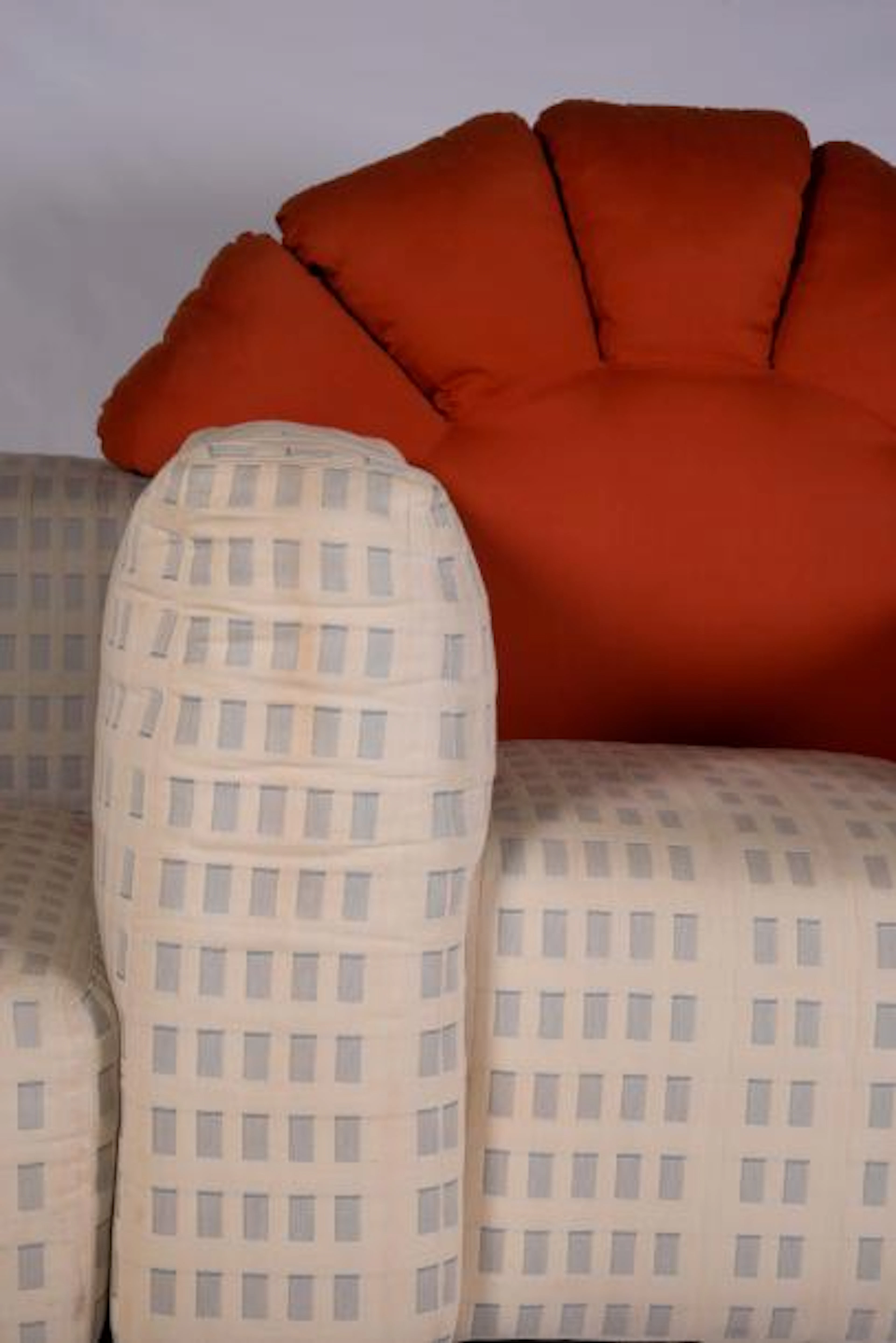 GAETANO PESCE (1939) Canapé 356 dit Tramonto à New York Mousse