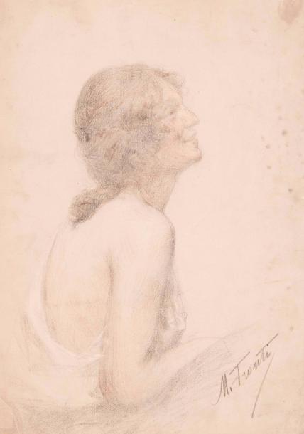 Michel FRONTI (1862-?) Femme de profil