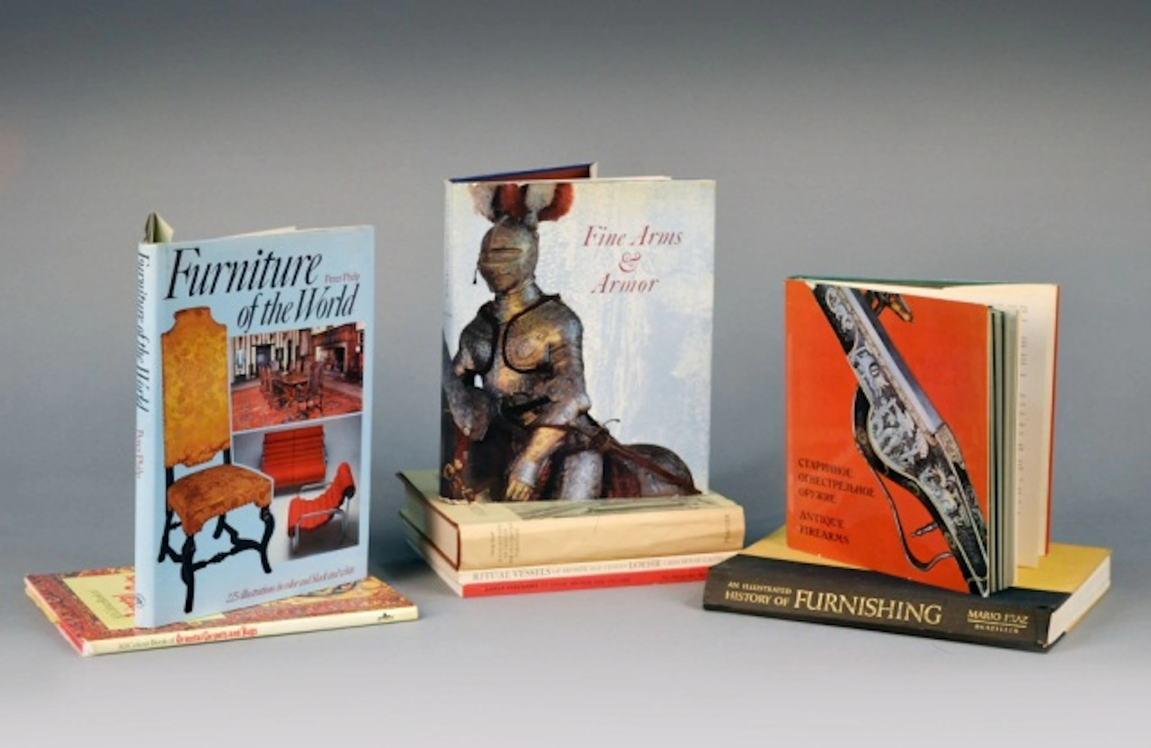 Group of Eight Decorative Art Books