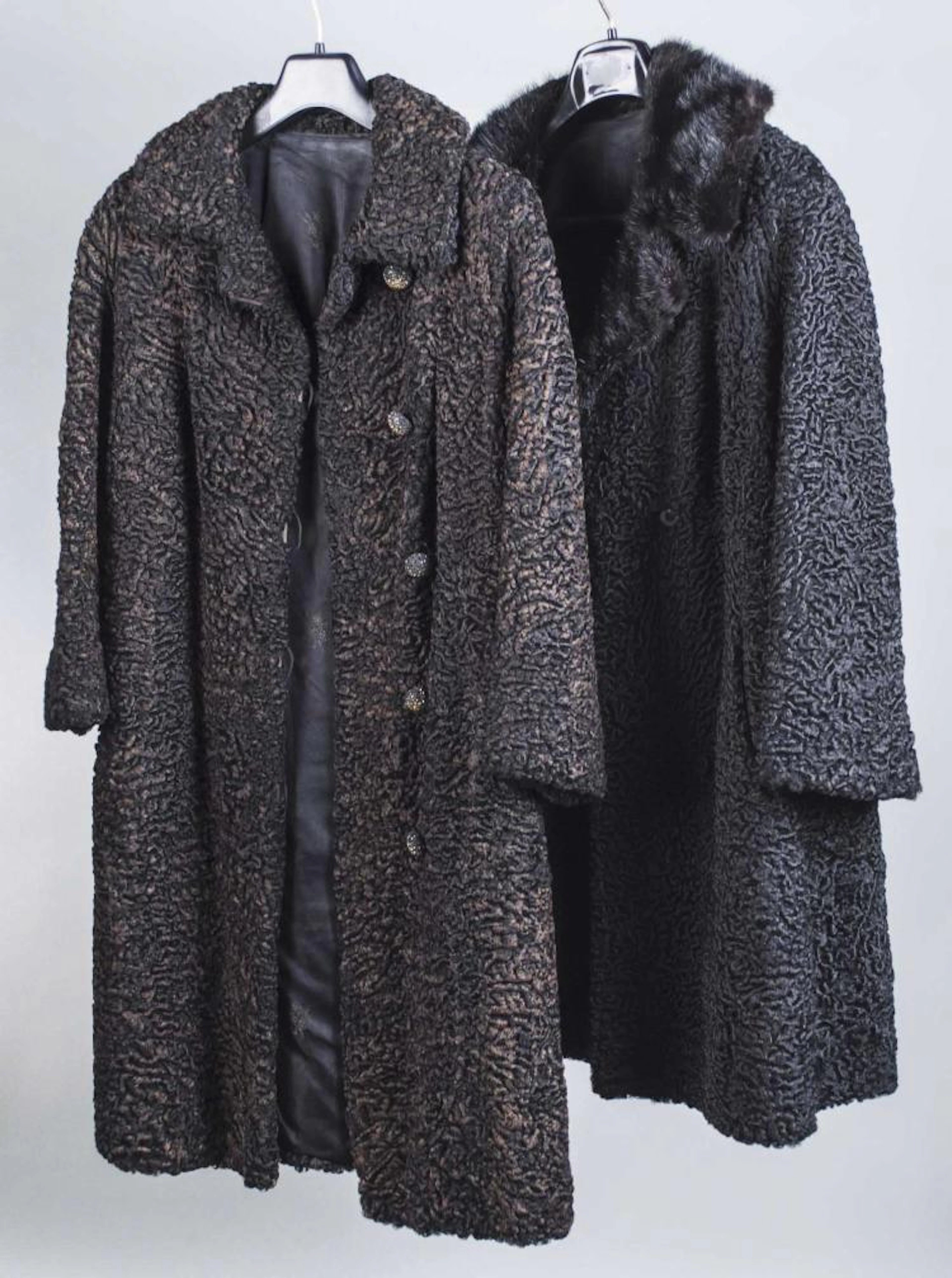 Two Lady's Persian Lamb Coats