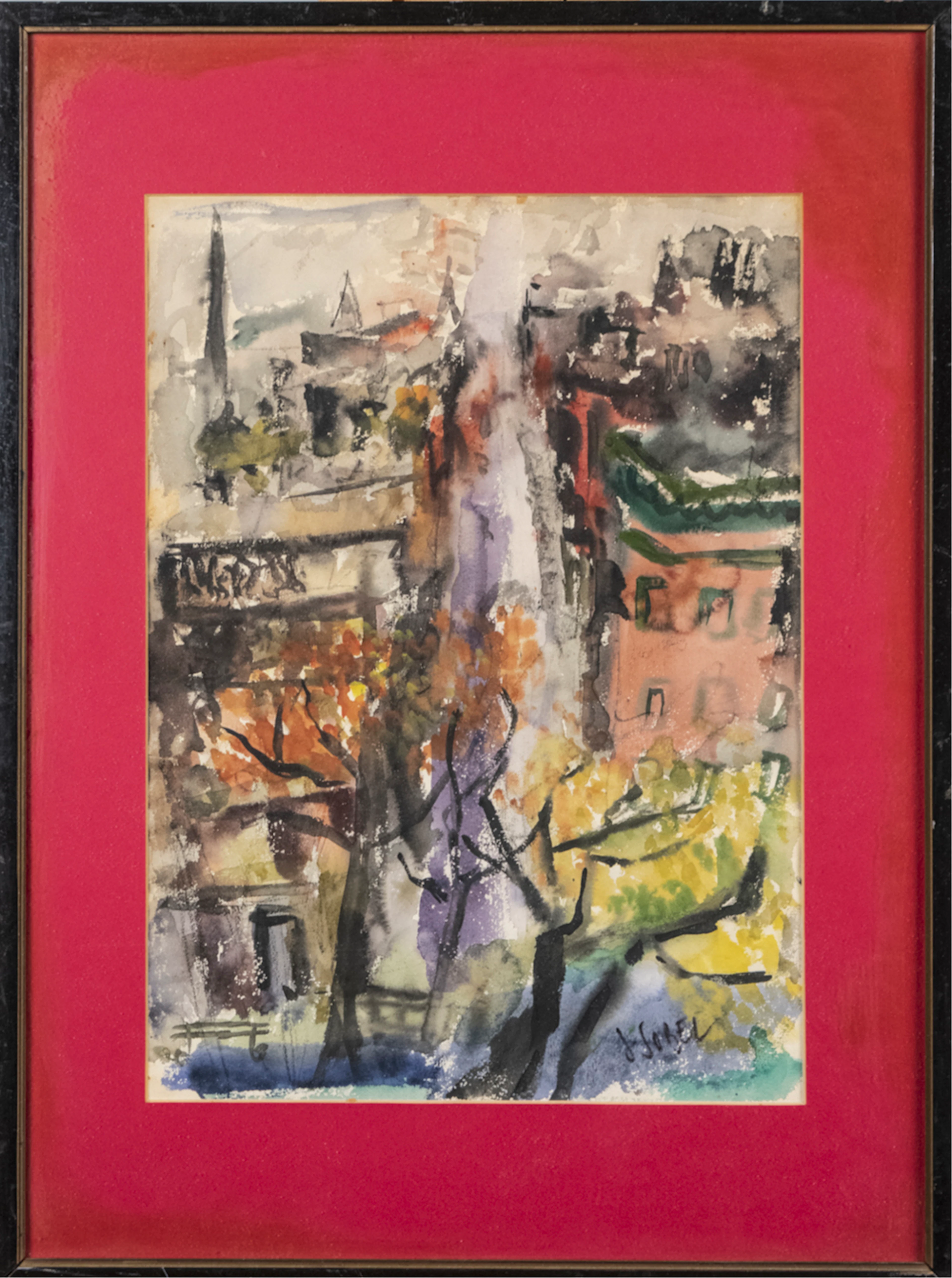 Janet Sobel (Ukranian/American, 1894-1968)