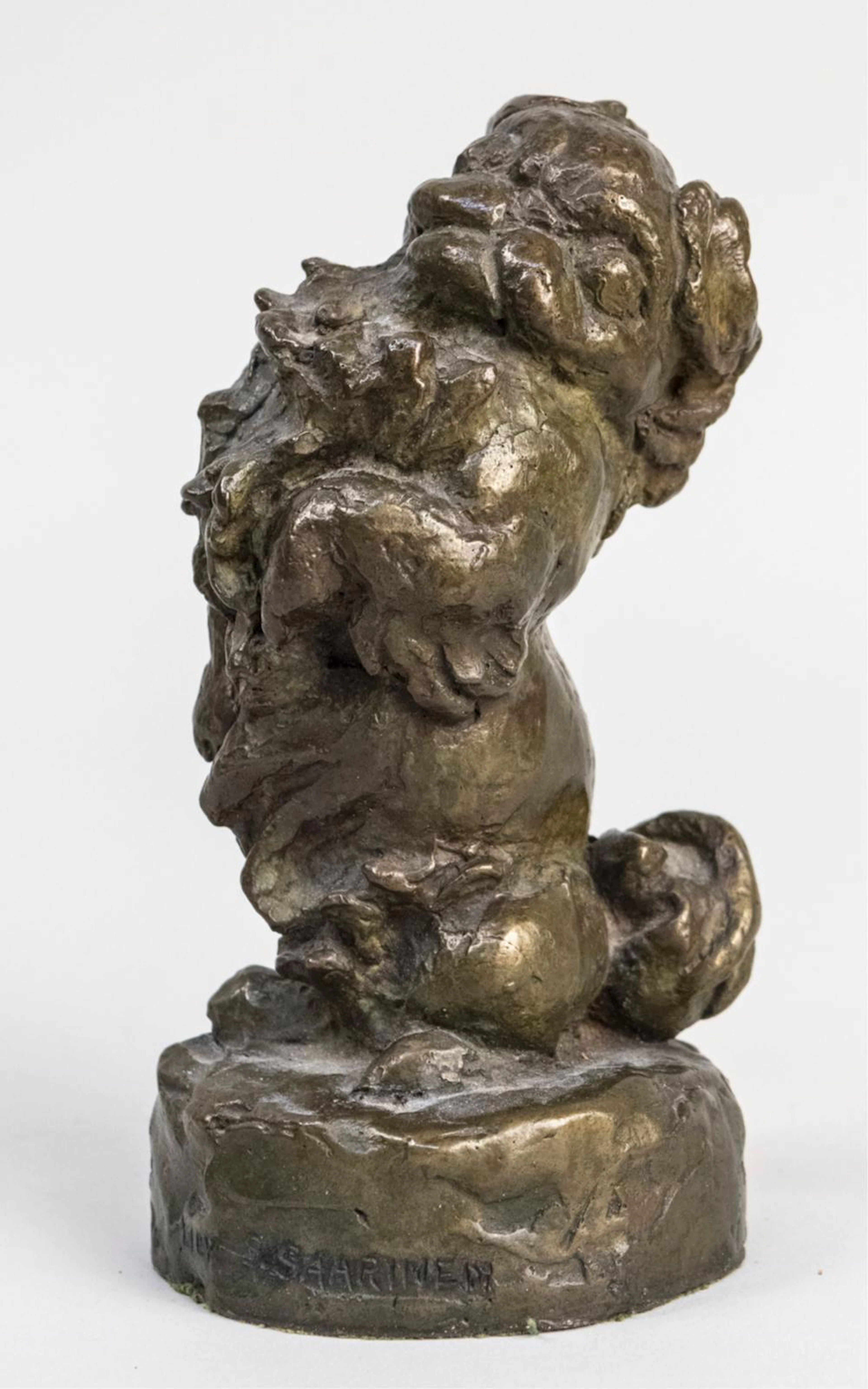 Lilian S. Saarinen (Am. 1912-1995) Bronze Pekinese