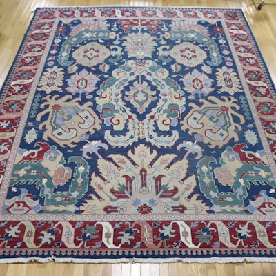 Vintage Palace Size Finely Hand Knotted Carpet.