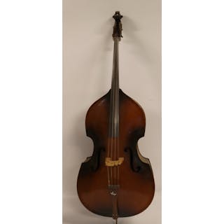 KAY Bass Viola In Case With Bow.