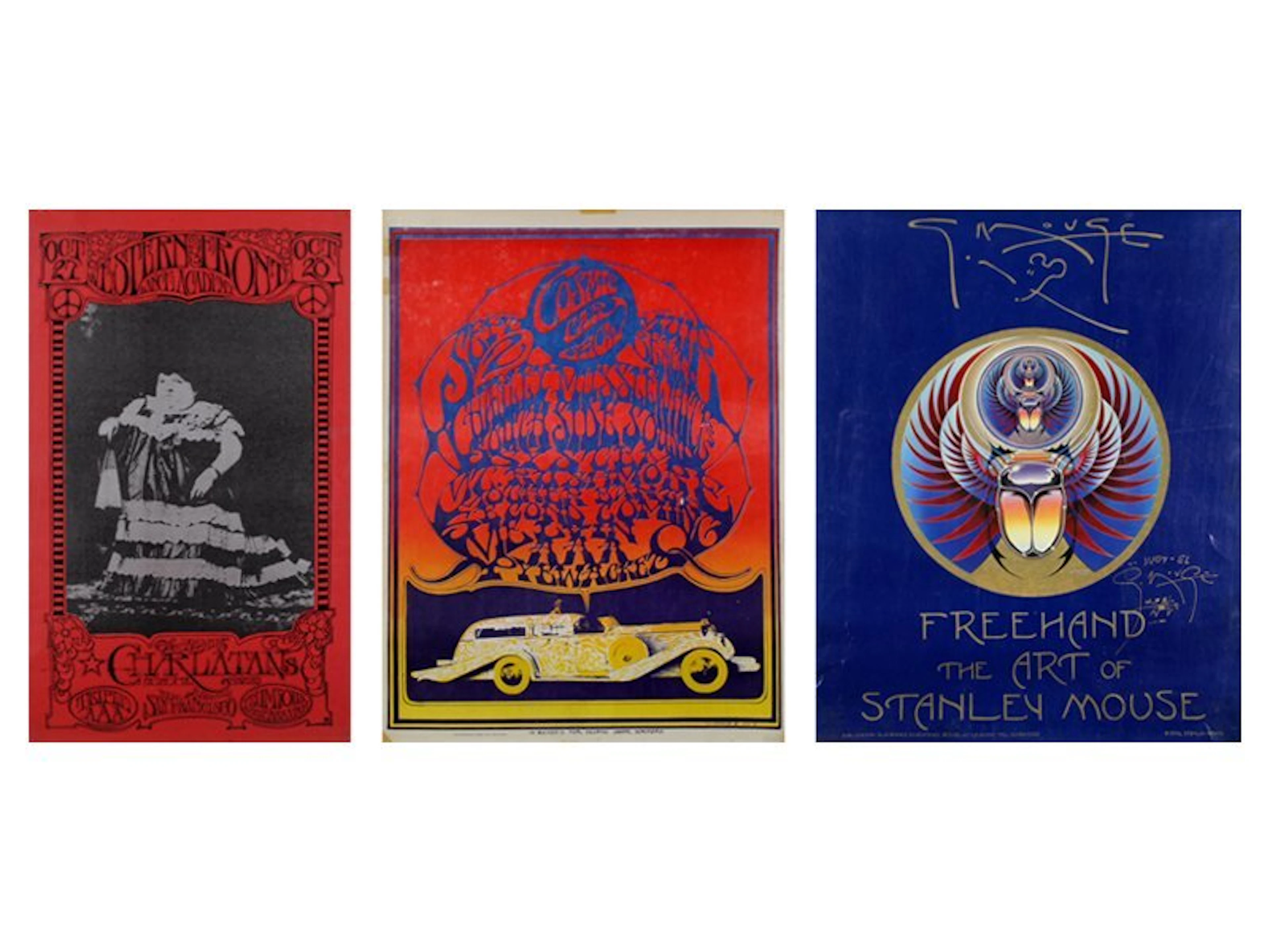 1960s Psychedelic Rock n Roll posters: