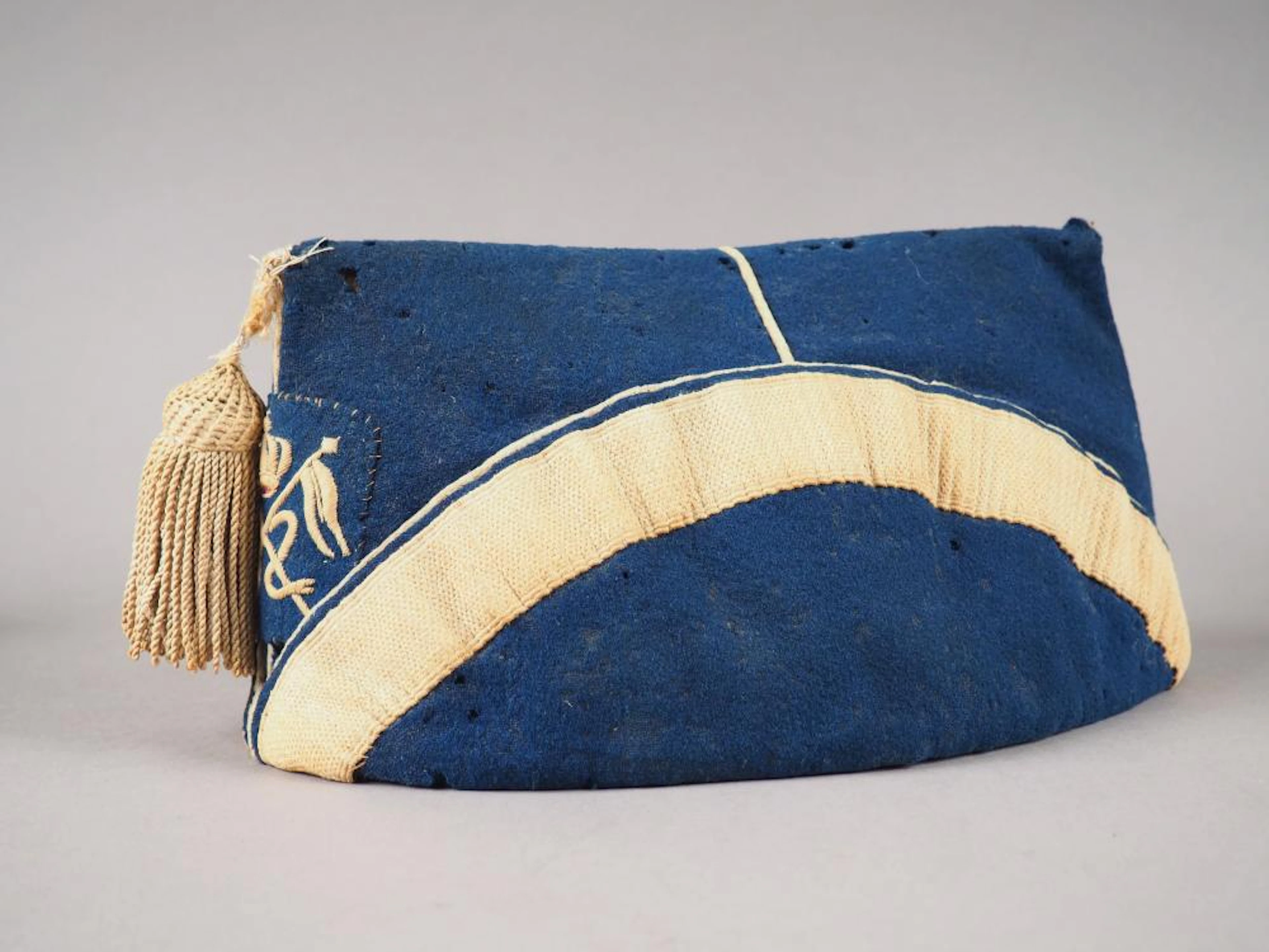 Bonnet de police de lancier de la garde impériale troupe modèle 1860