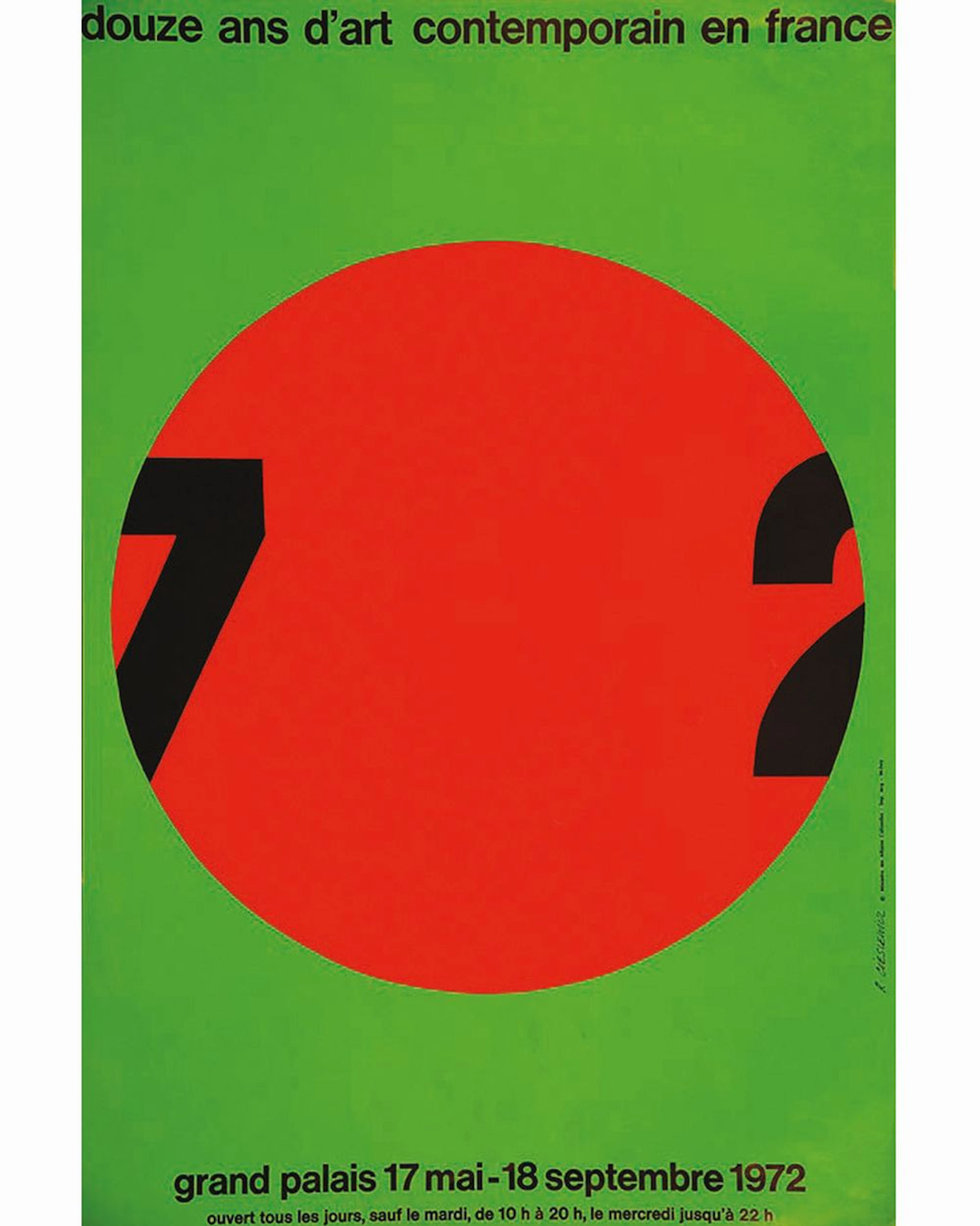 CIESLEWICZ ROMAN - Douze ans d'Art Contemporain en France...