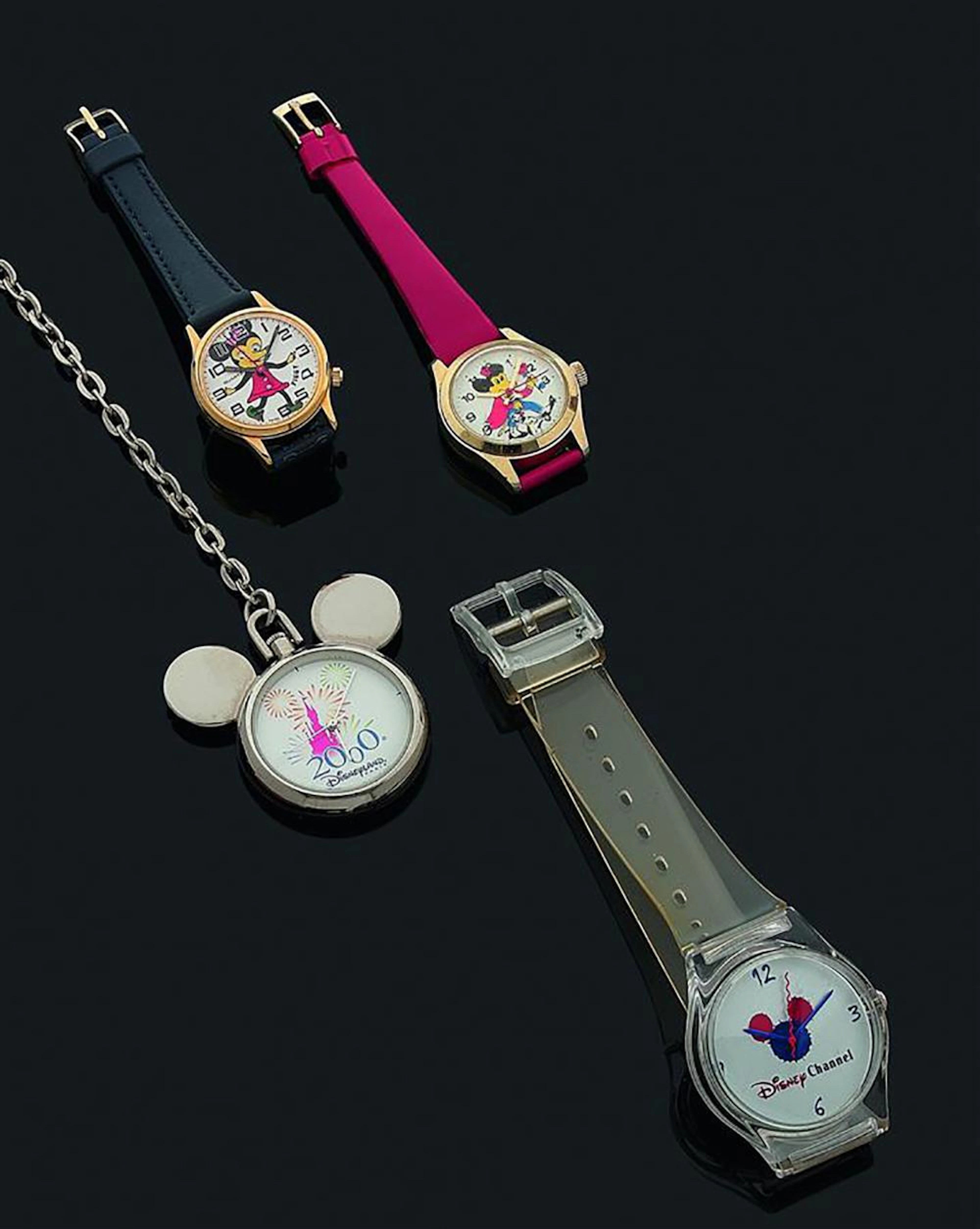 Lot de quatre montres ?