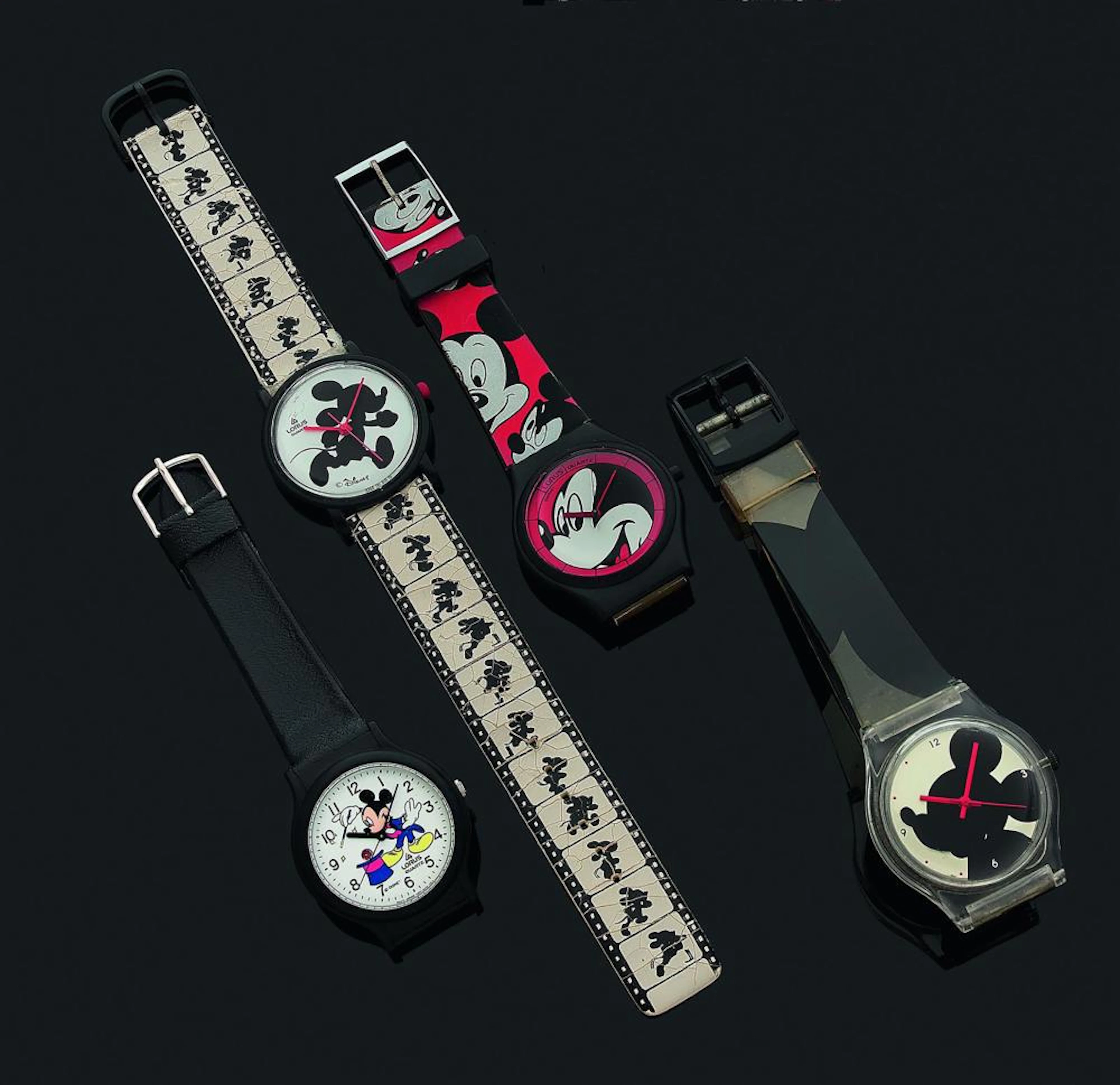 Lot de quatre montres rares ?