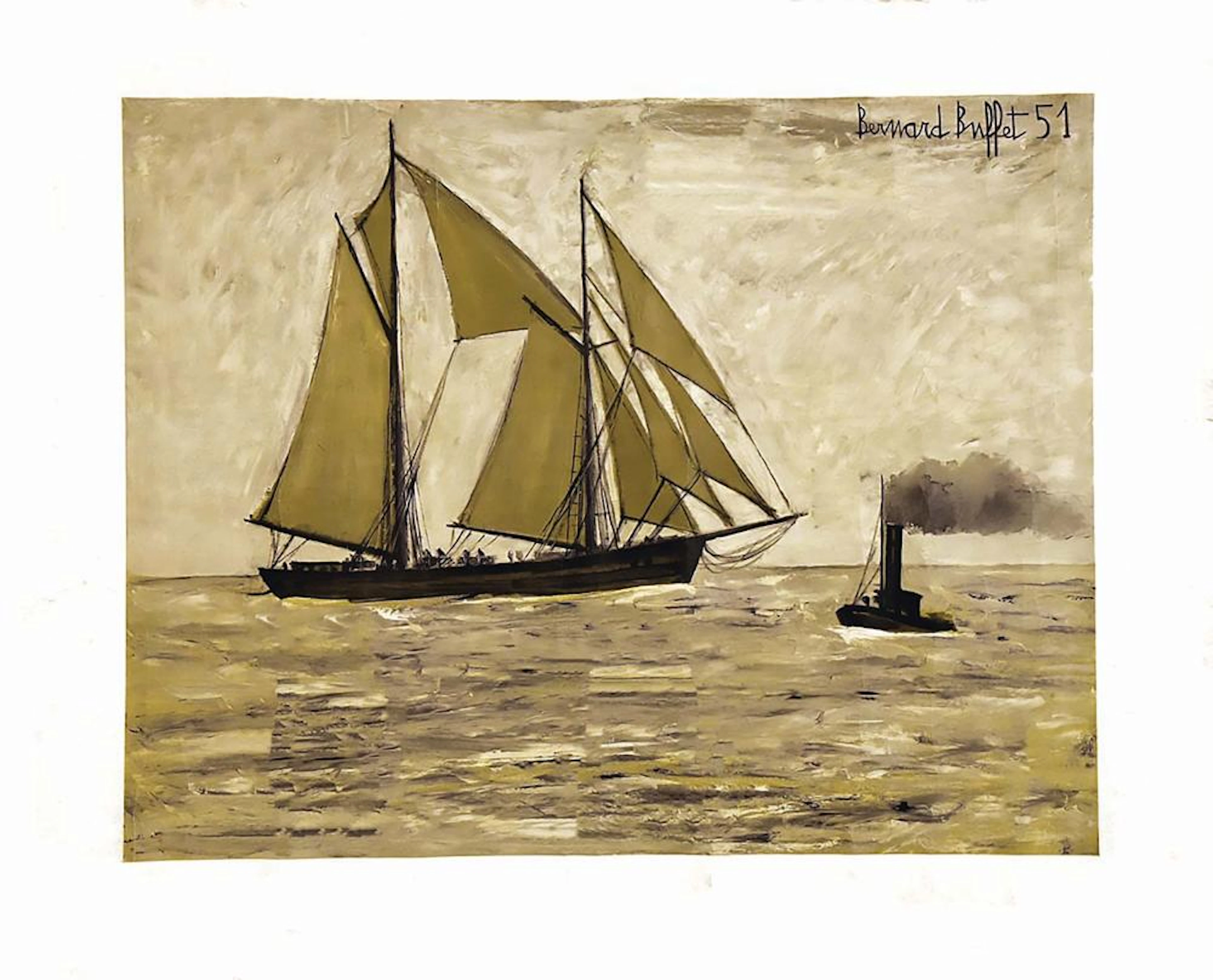 "La Goelette" "le Vieux Grémant" 1951