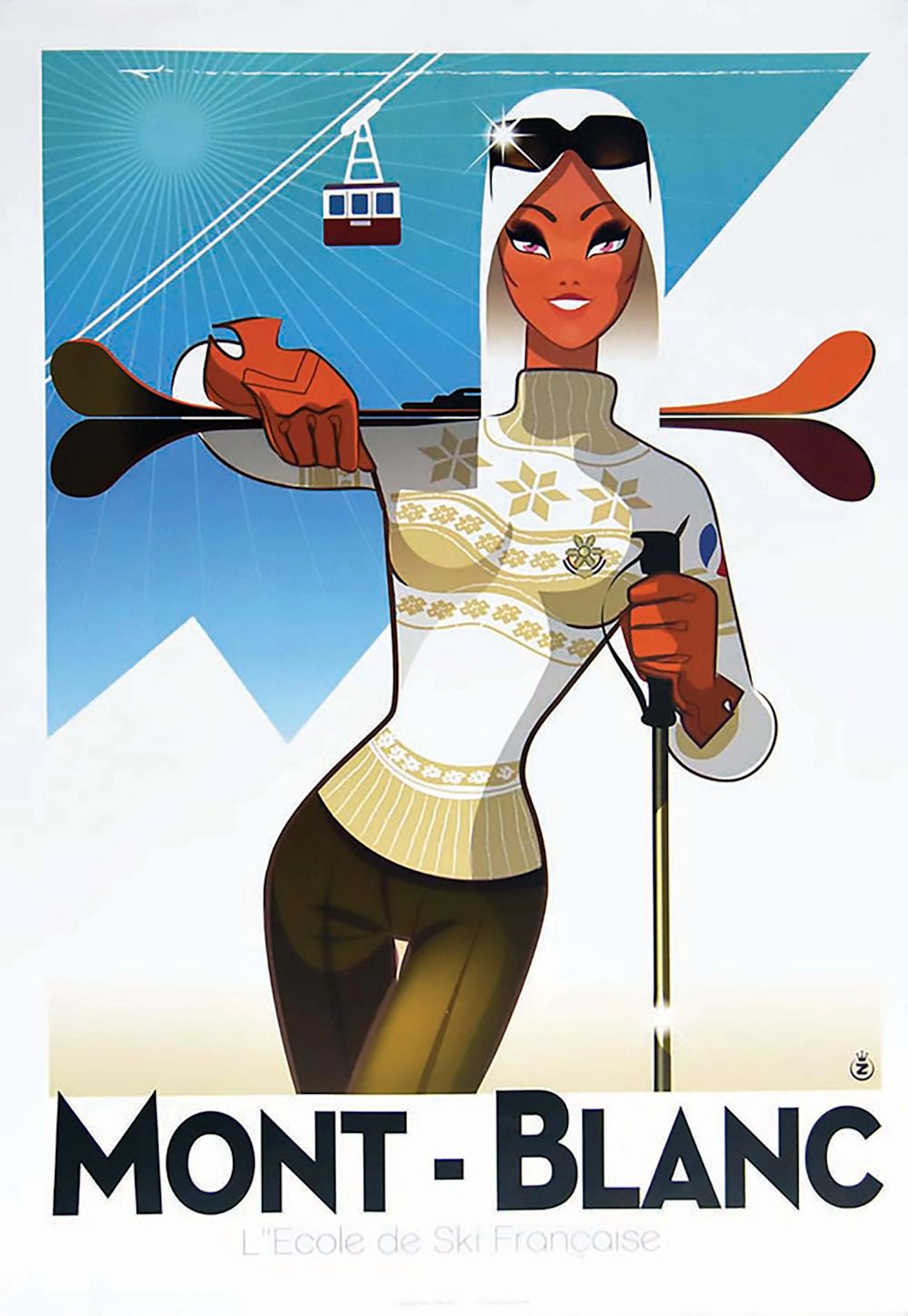 Mont Blanc L'Ecole de Ski Française 2012