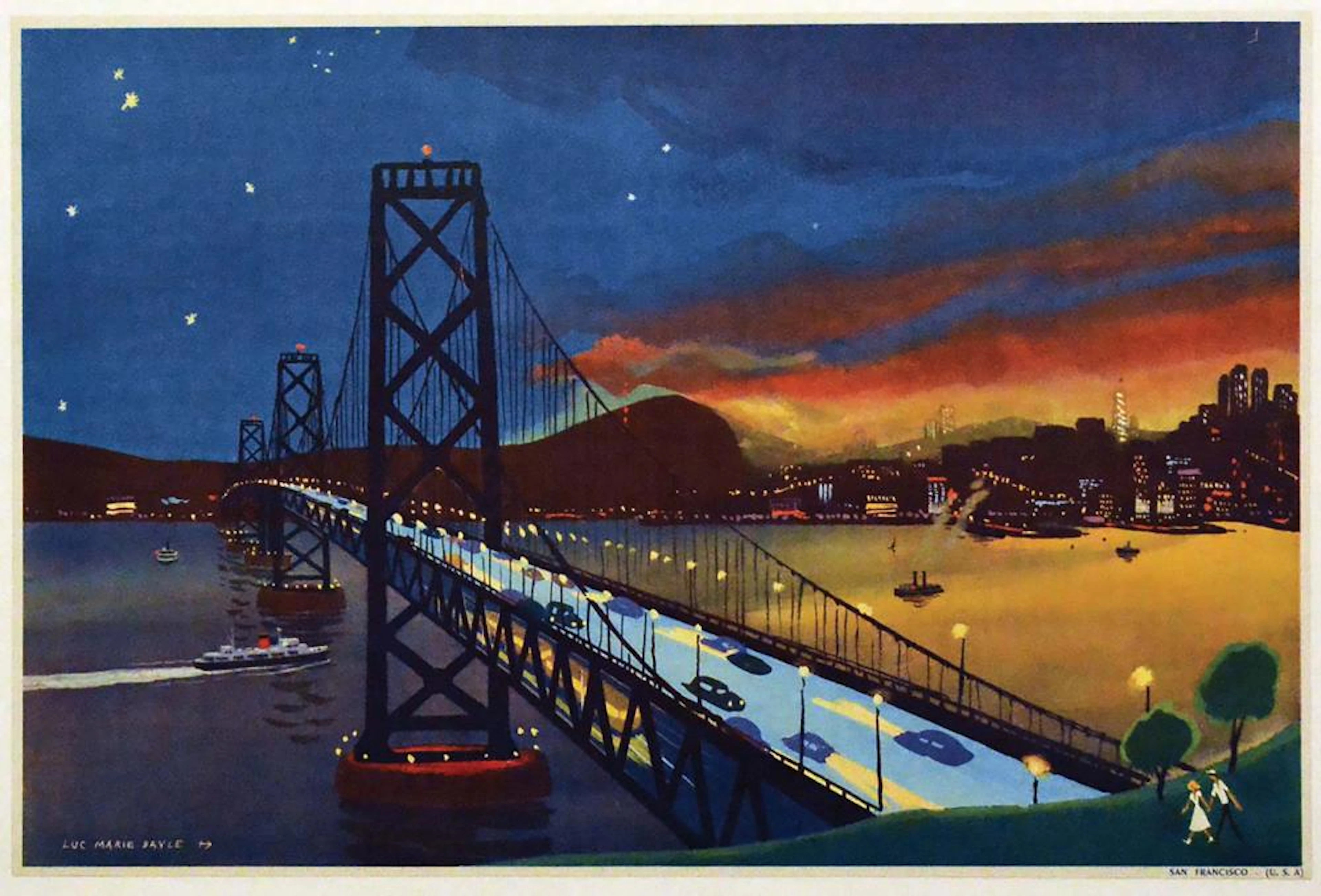 San Francisco vers 1950