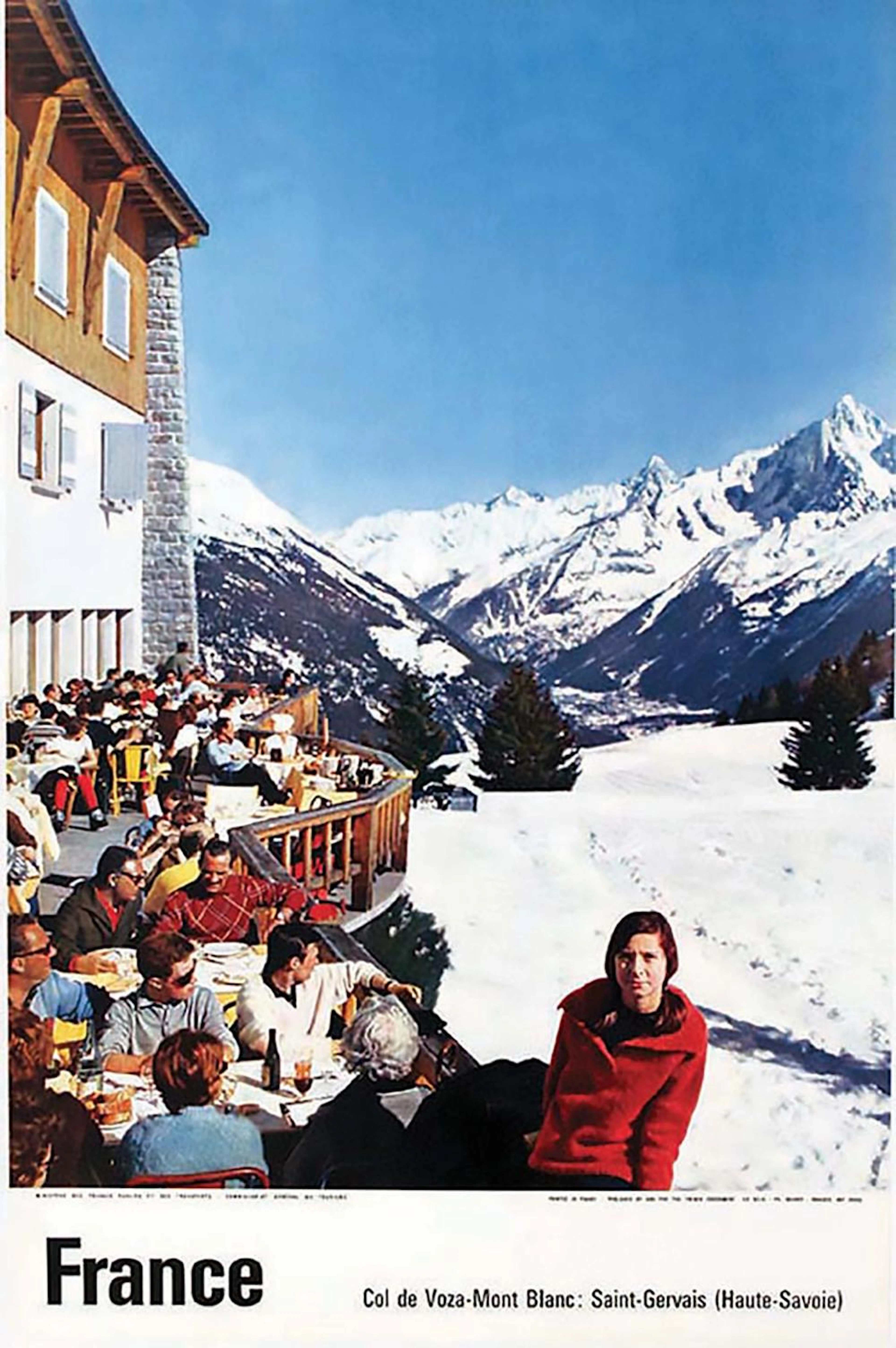 Col de Voza - Mont Blanc: Saint-Gervais. - France vers 1960