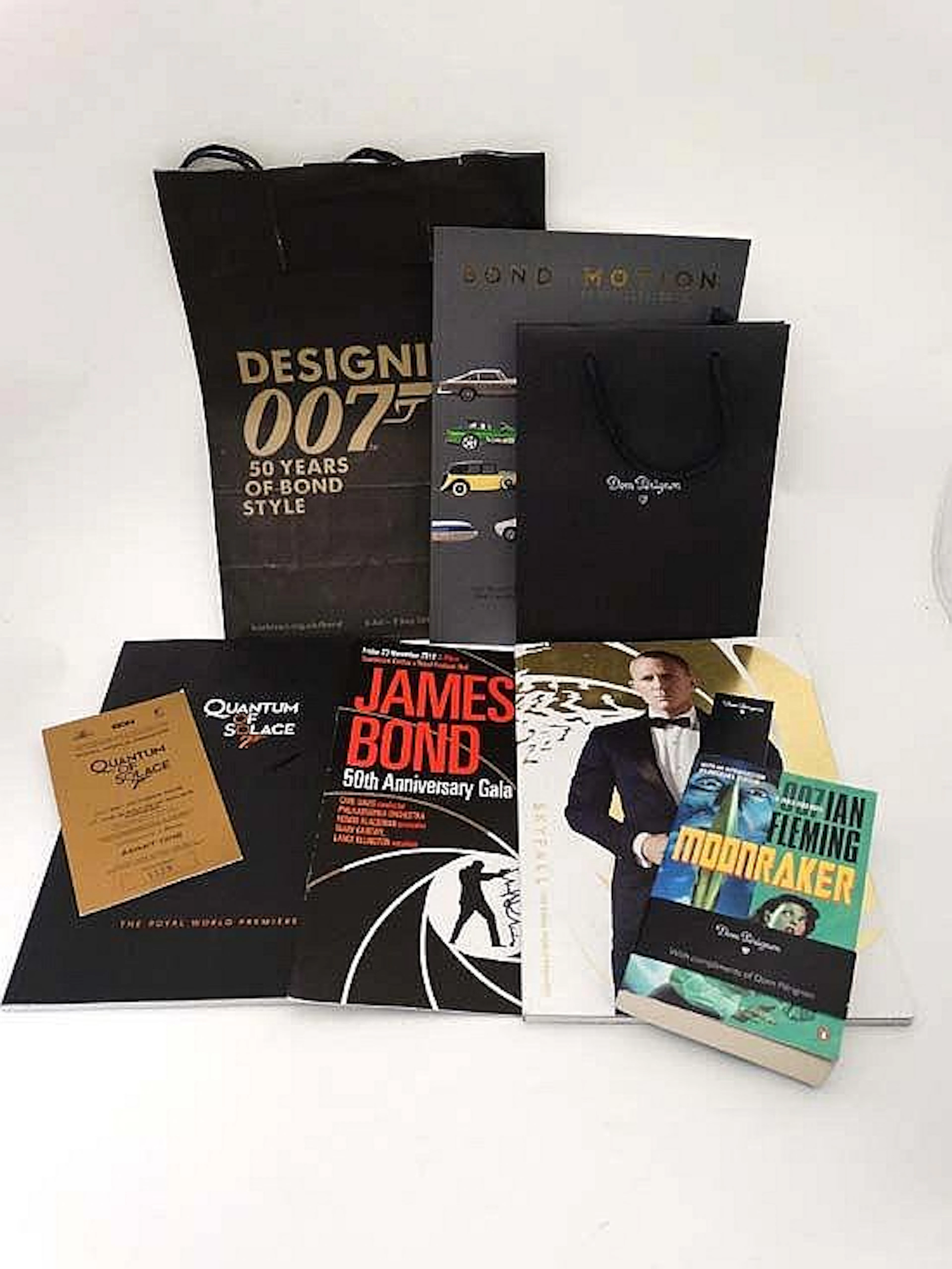 Ephemera : A collection of James Bond memorabilia