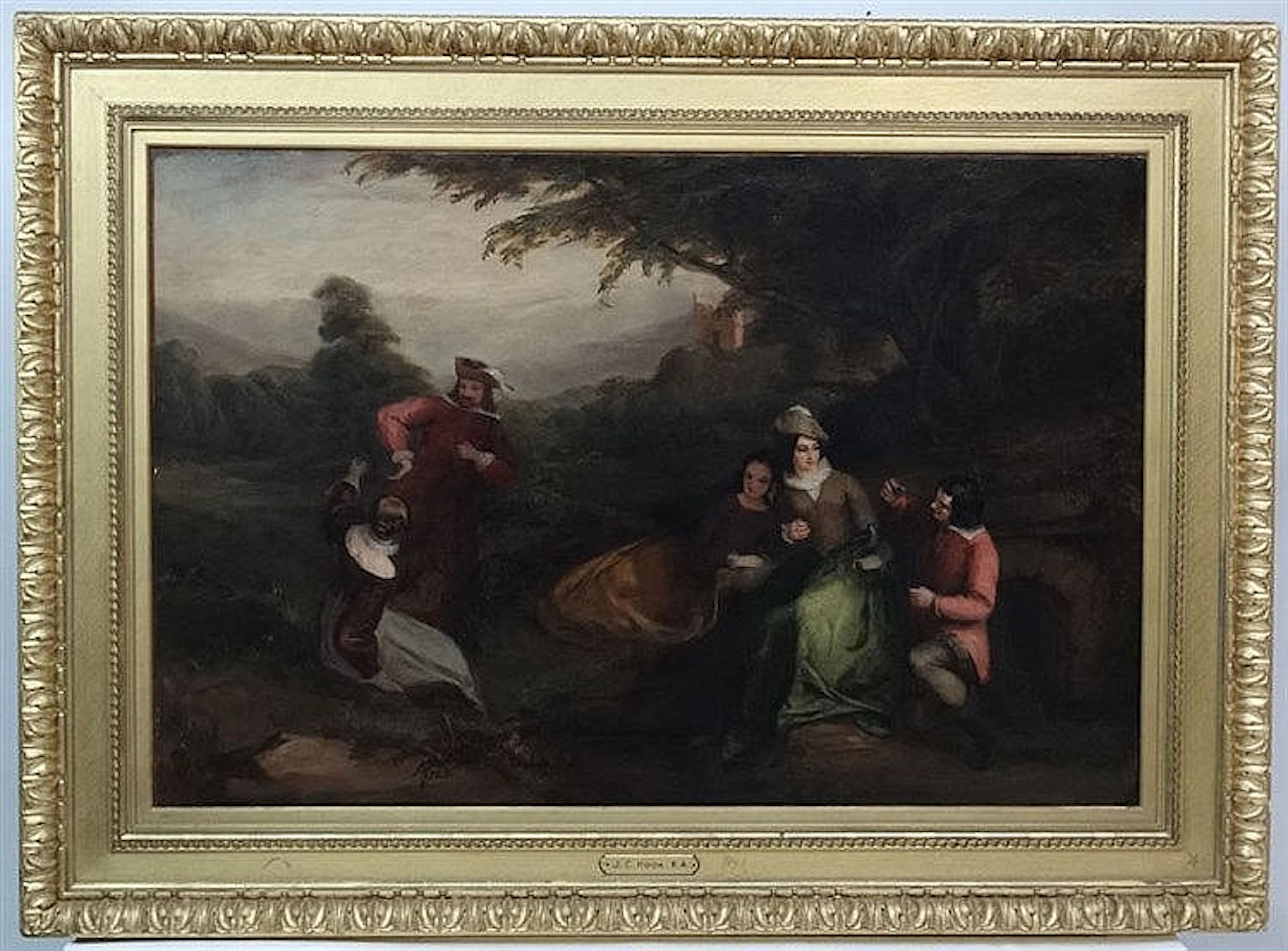 James Clarke Hook (1819-1907) RA, Oil on canvas,