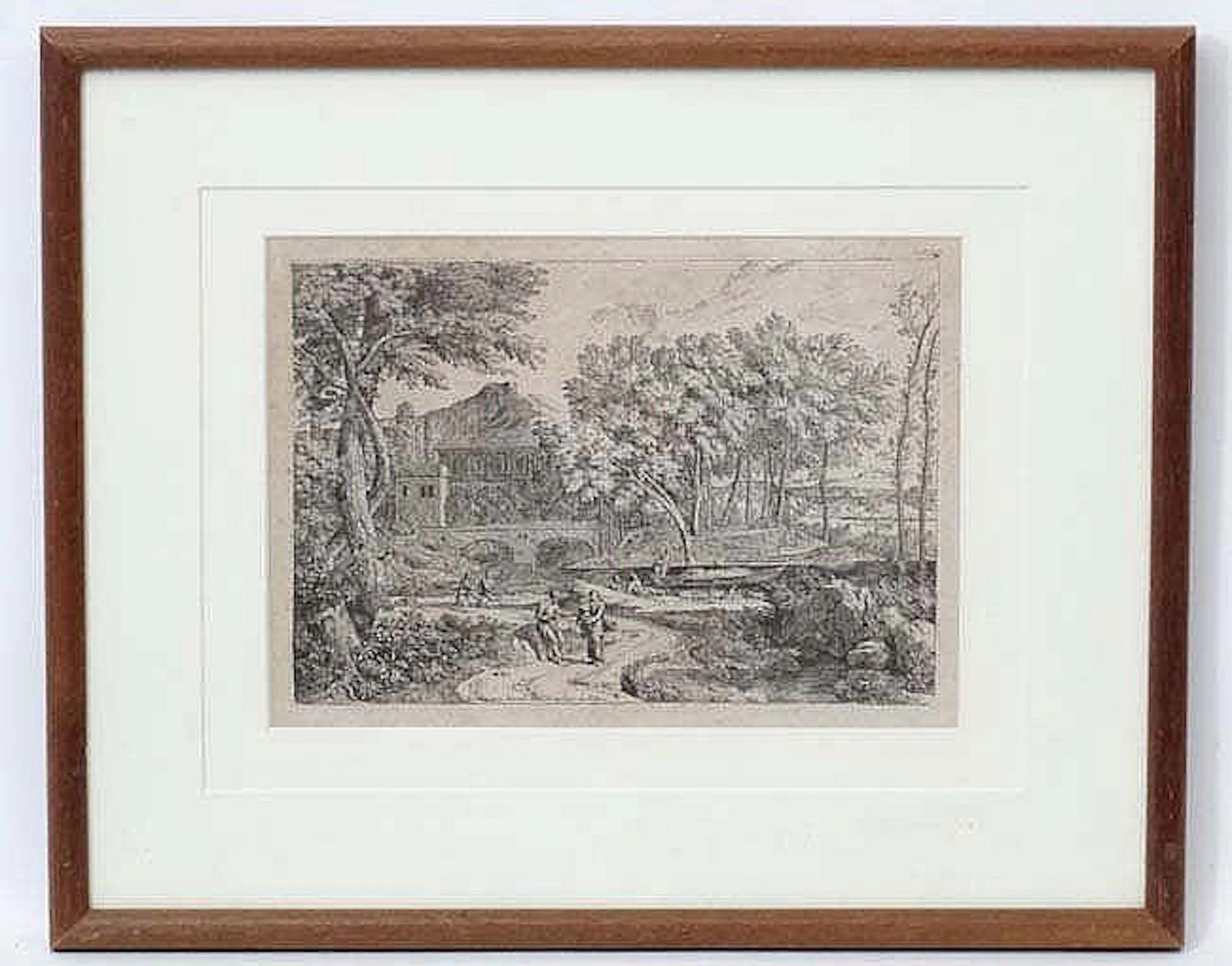Manner of Jean Francois Millet (1814-1875), Wood b