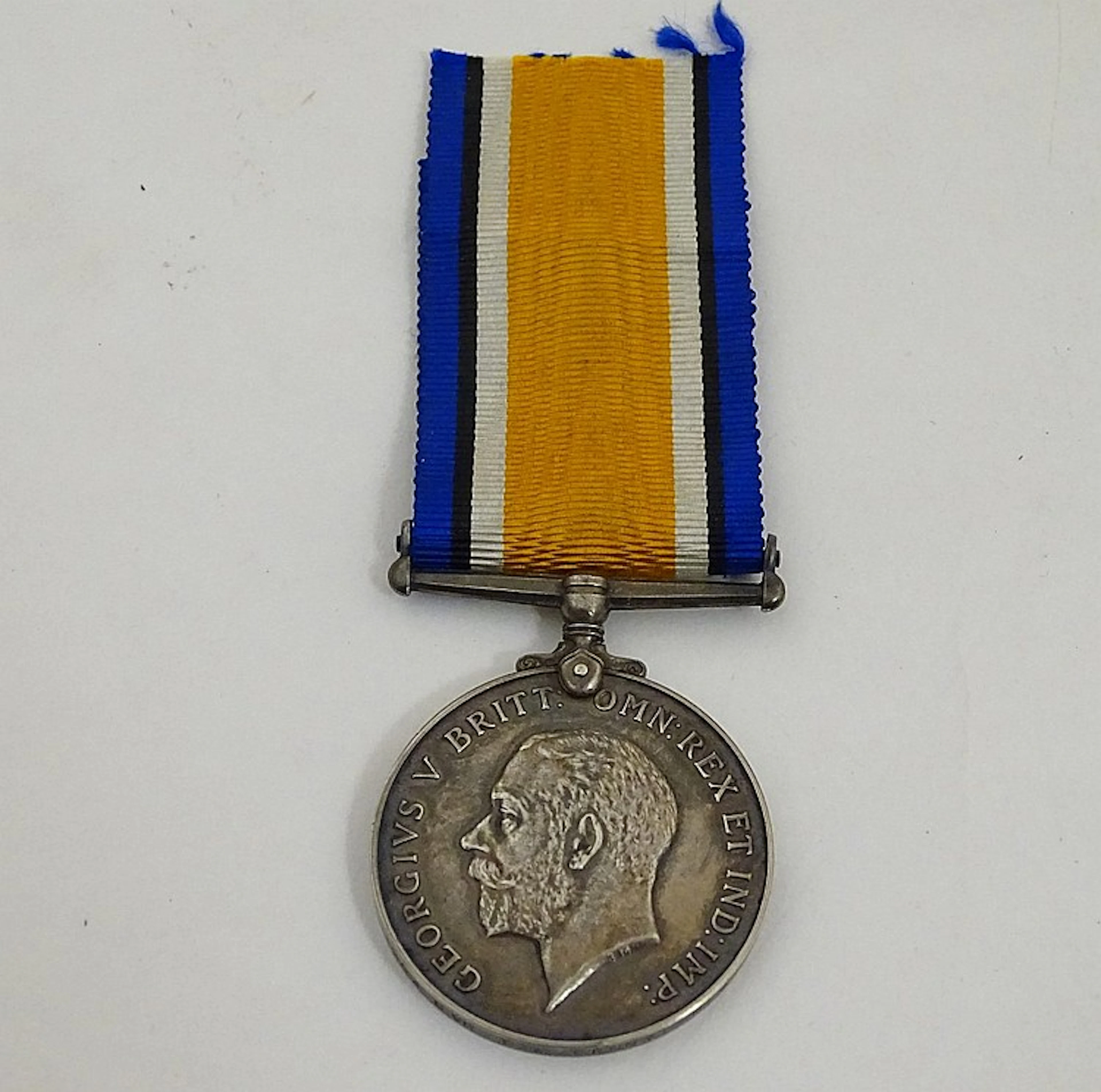 Militaria: 1204 DVR T.W. Penny, RA: A WWI British War Medal
