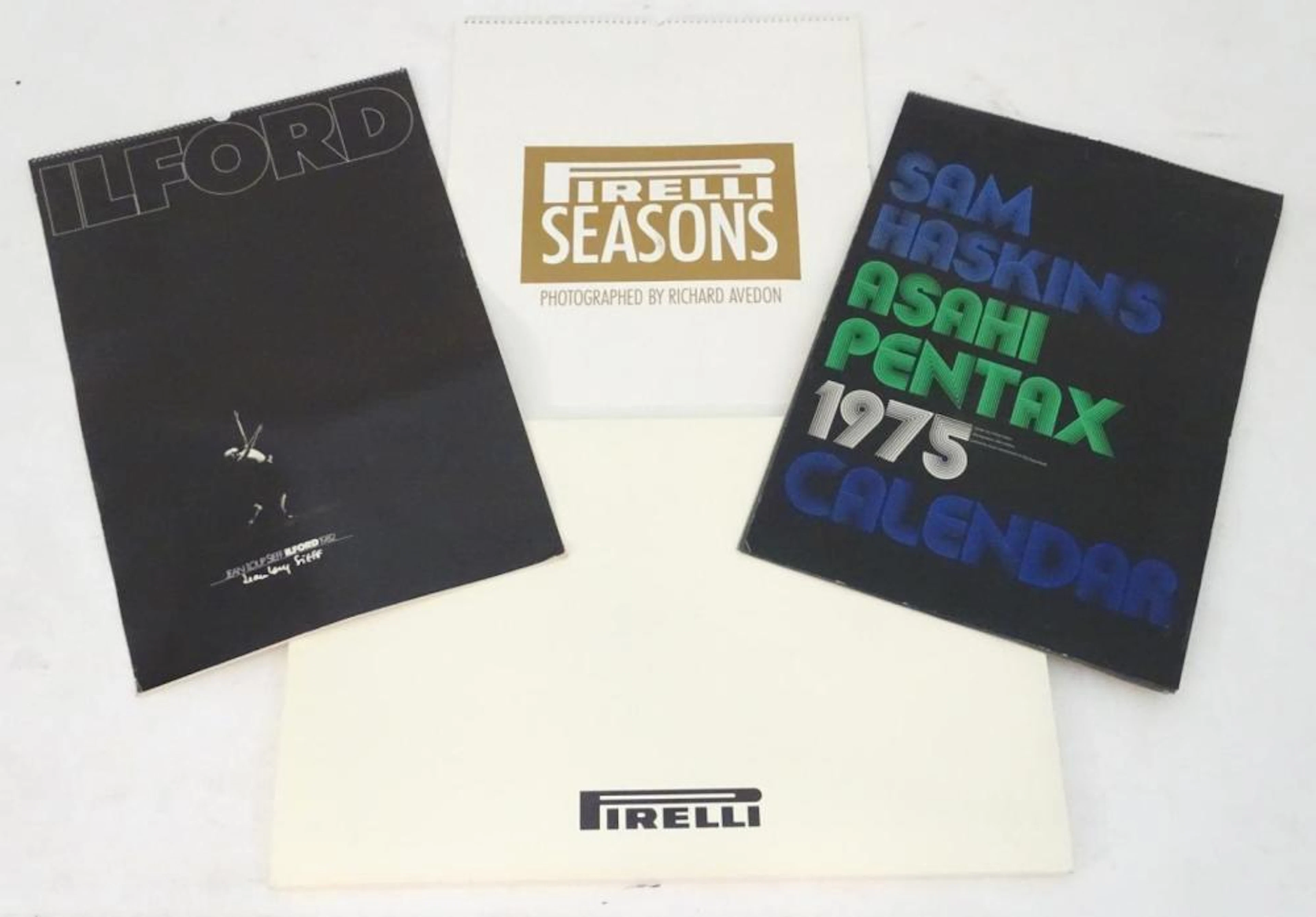 Four calendars to include a 1995 Pirelli calendar, Pirelli Season