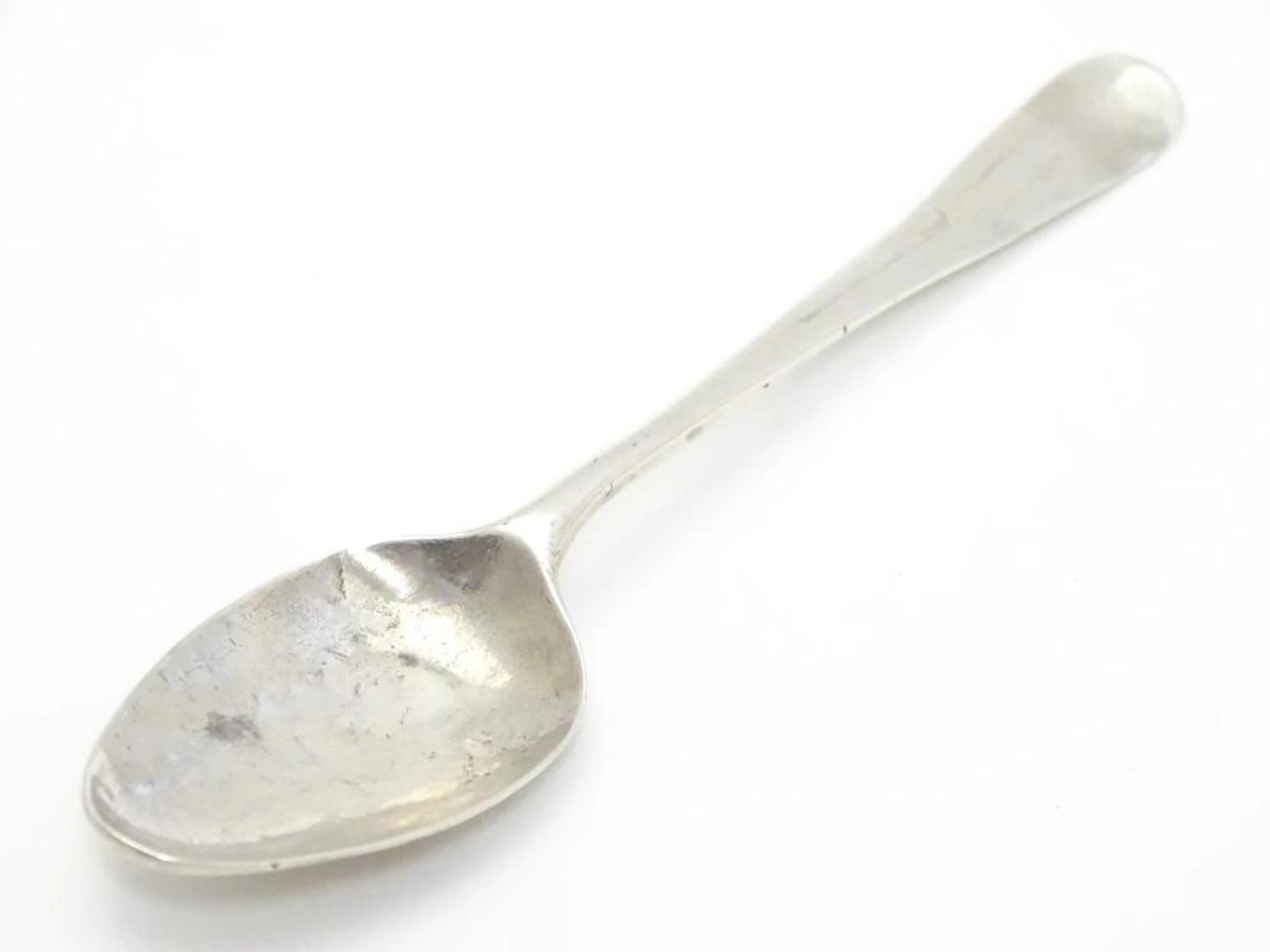 A Geo III Hanoverian picture back teaspoon the ima…
