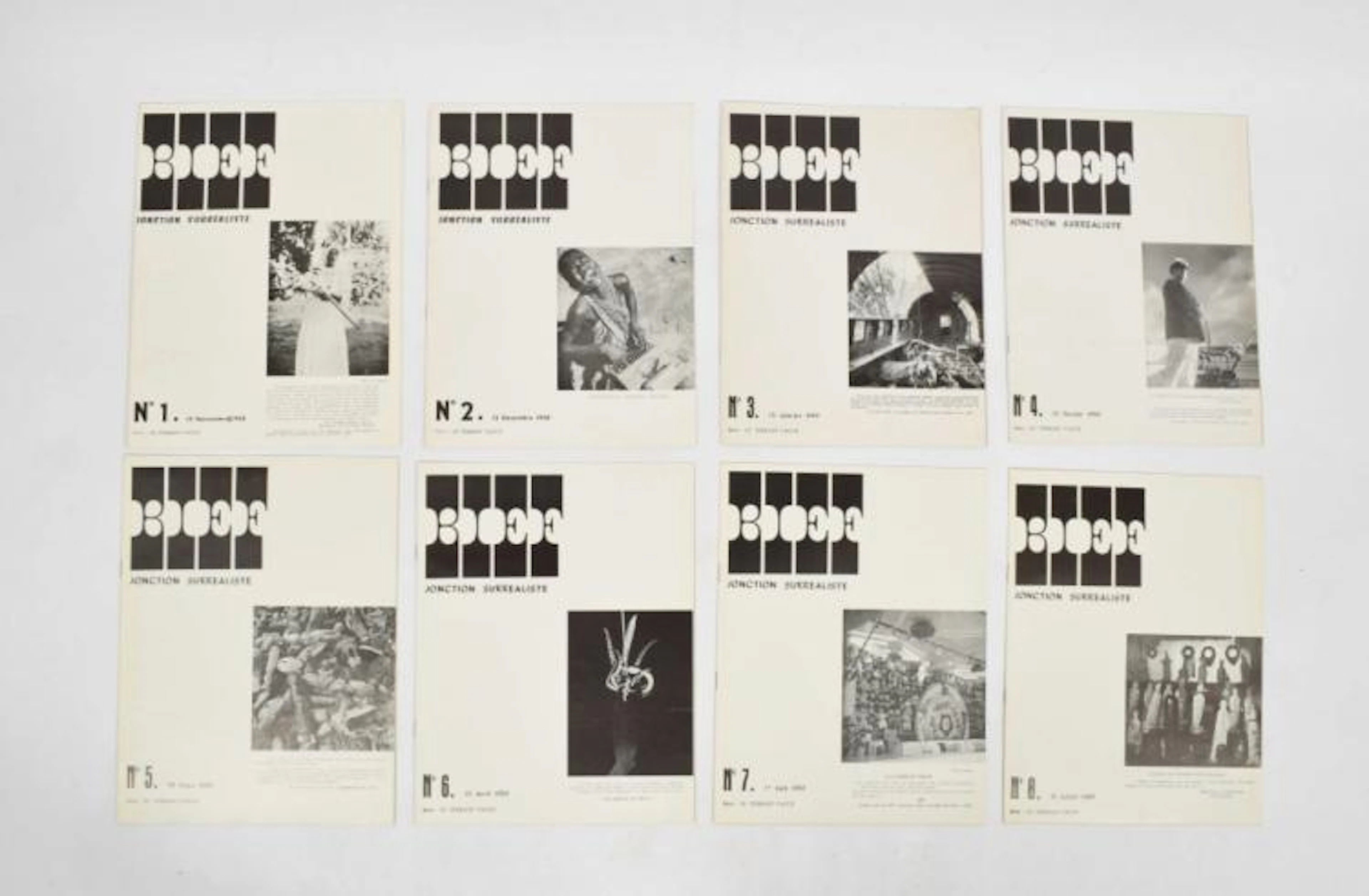 [Fine Arts: 20th century] BIEF. Jonction surréaliste. No. 1-12 [= all].