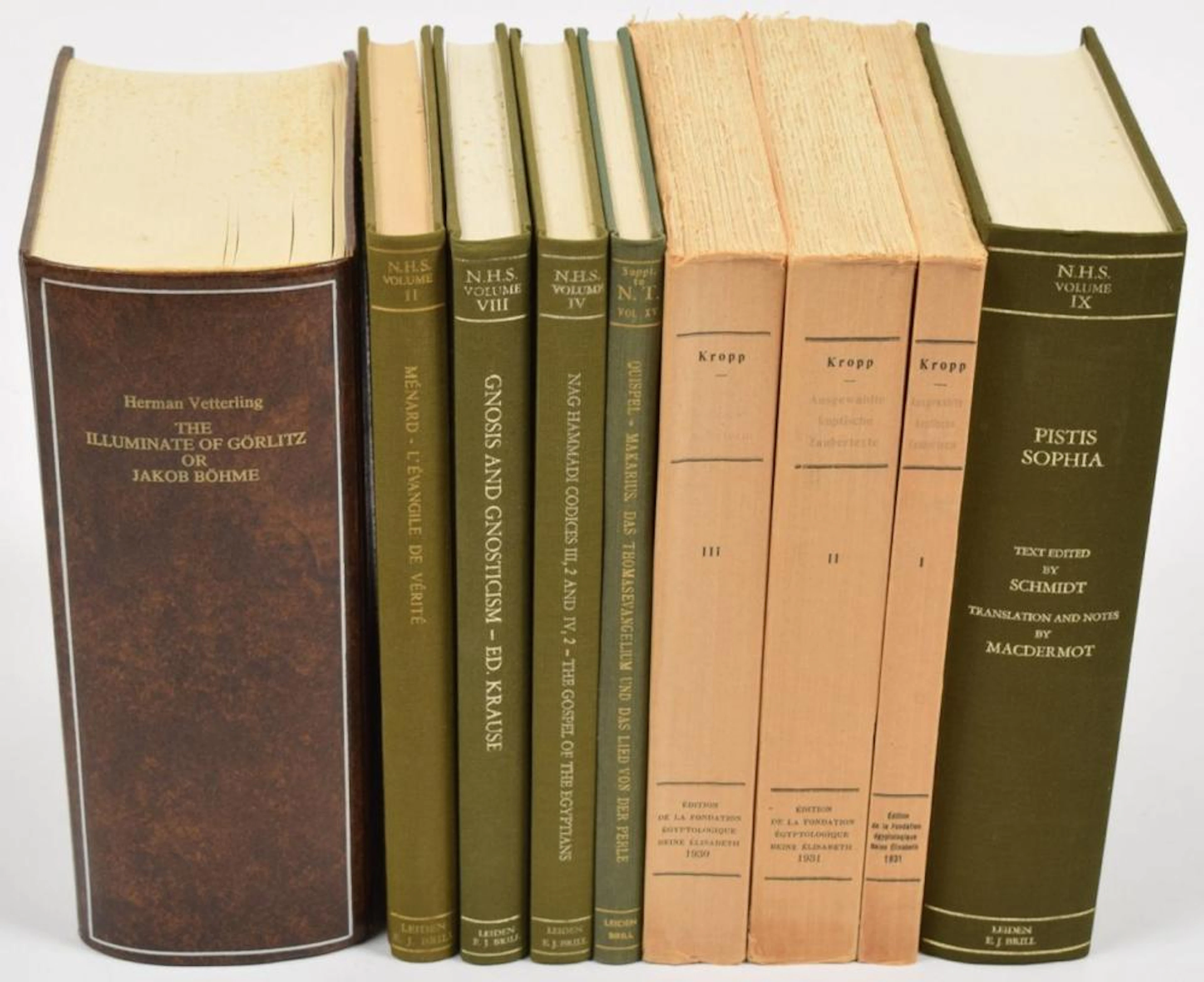 Lot with 9 theological studies