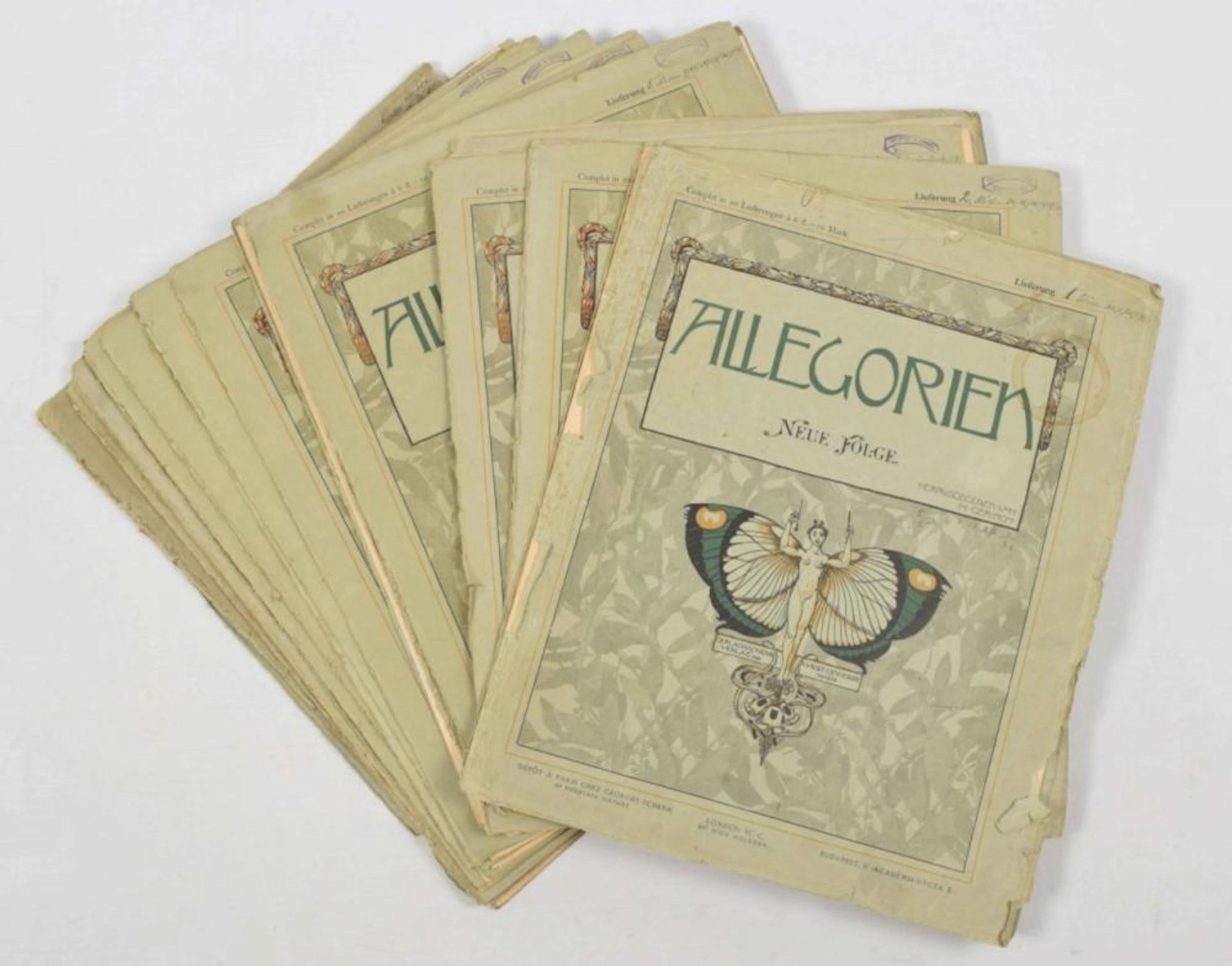 [FINE ARTS: PERIODICALS] ALLEGORIEN: NEUE FOLGE