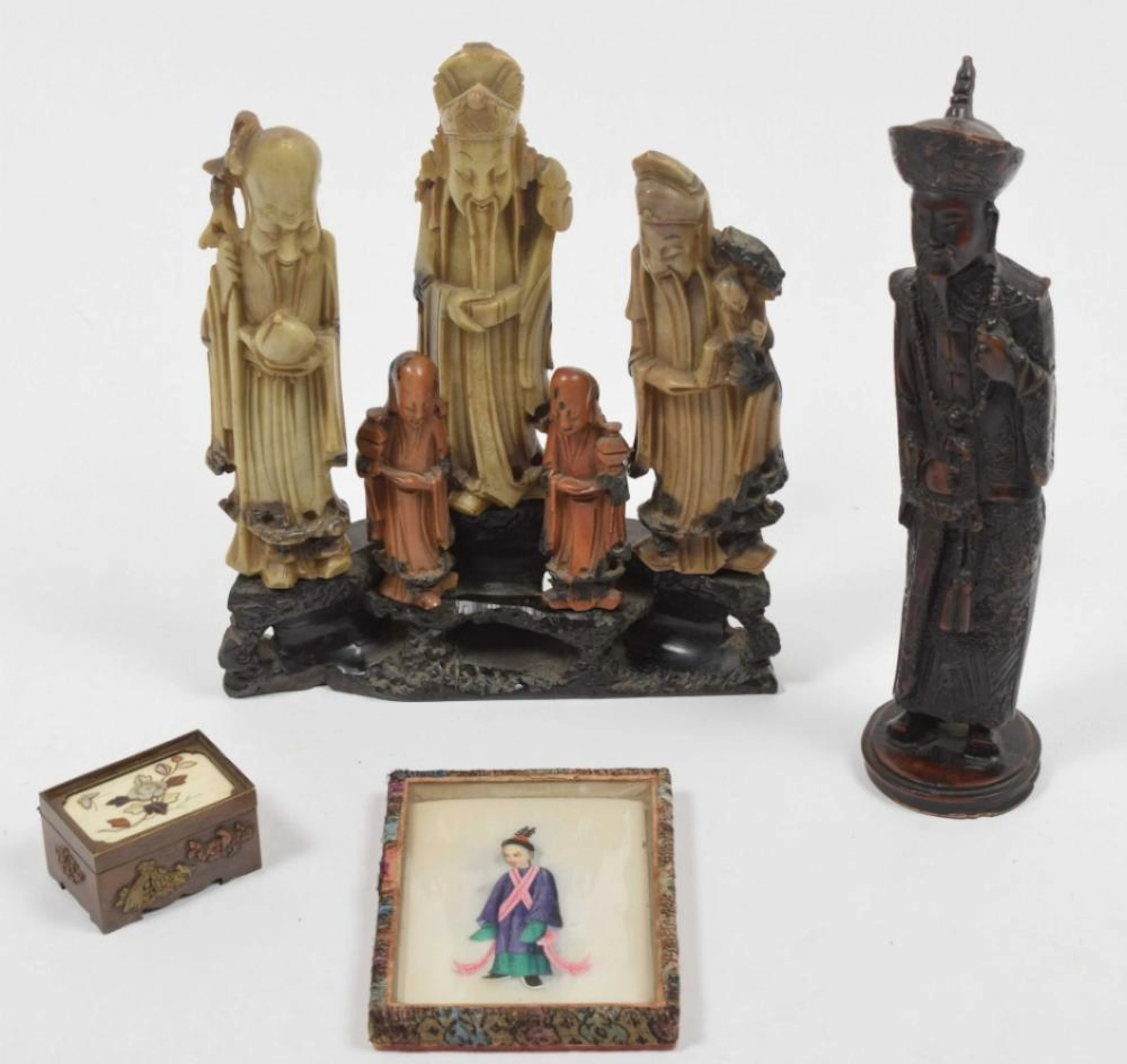 [ANTIQUES] [ASIAN ARTS] GROUP OF FIGURINES