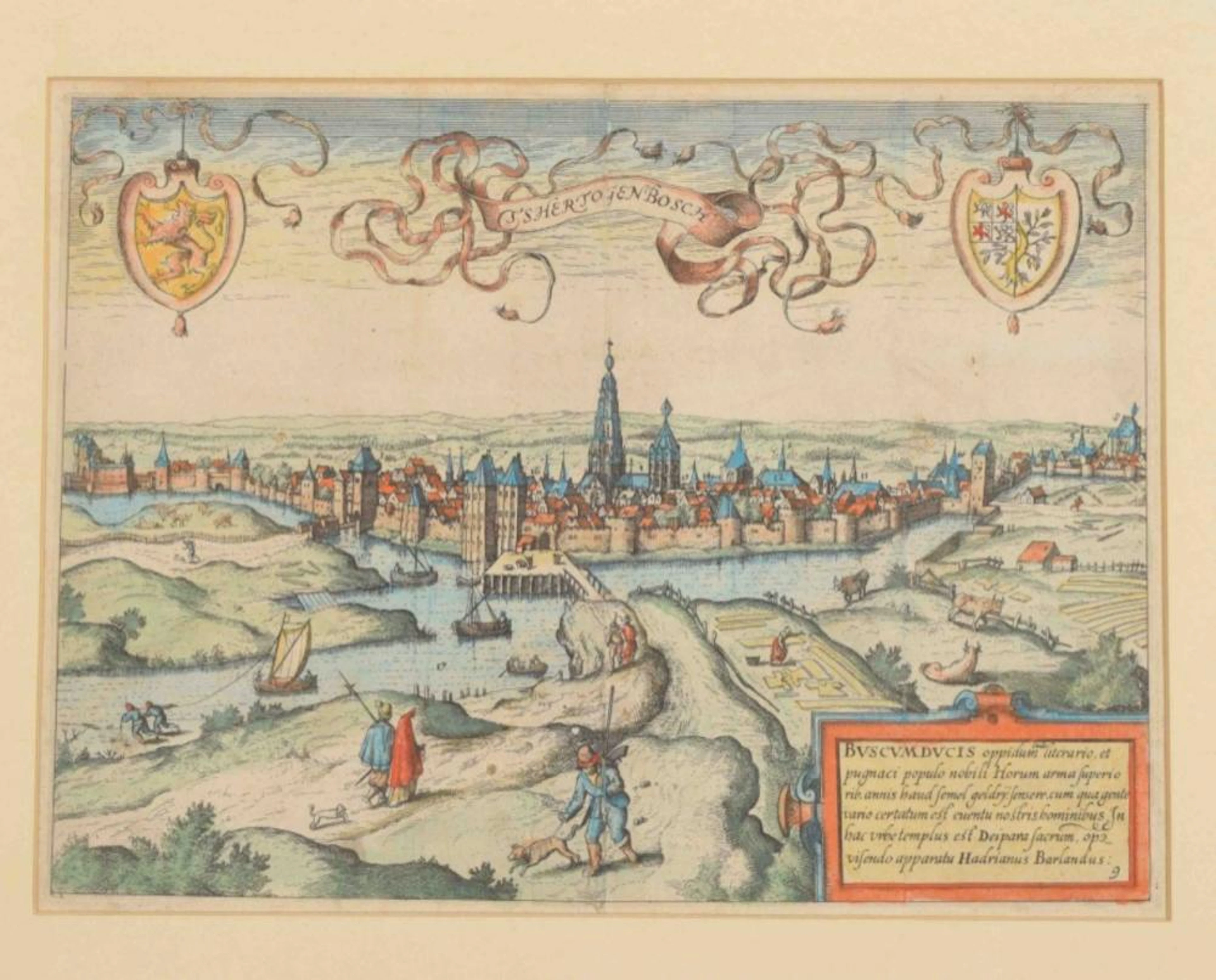 [TOPOGRAPHY: THE NETHERLANDS] [DEN BOSCH. GUICCIARDINI] T'S HERTOGENBOSCH