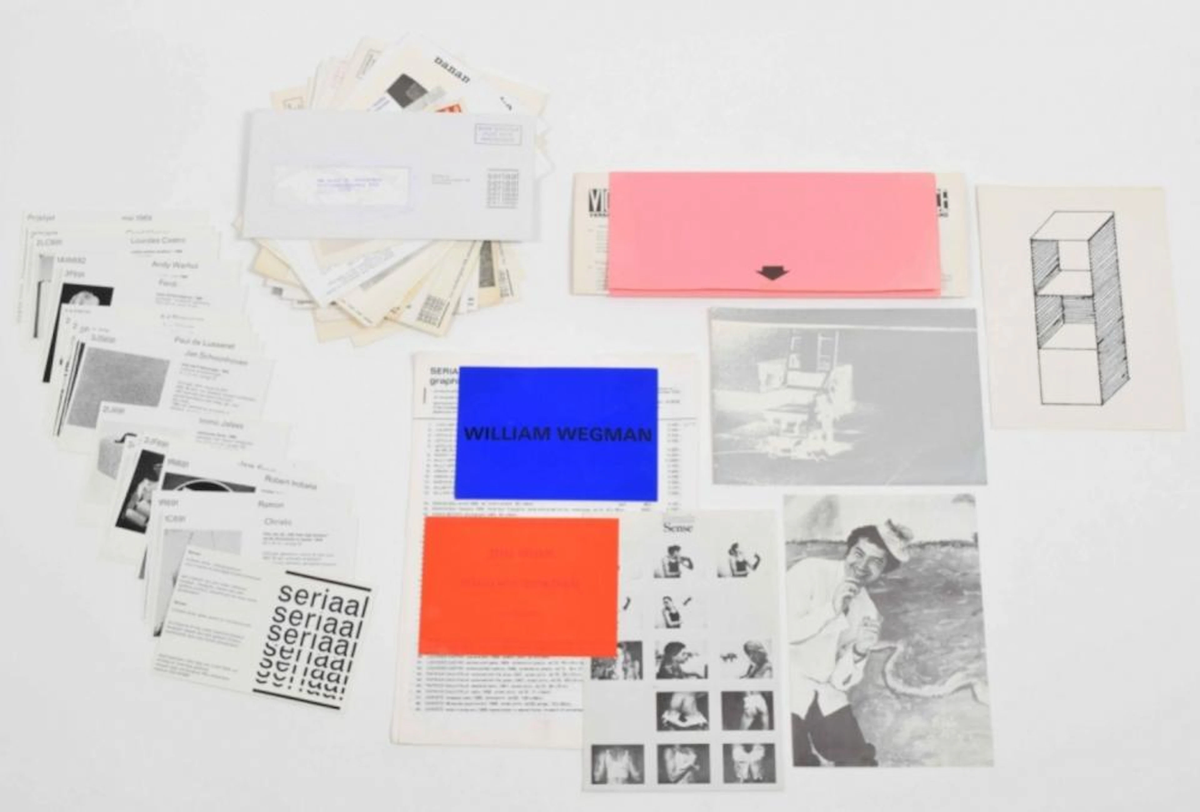[CONCEPTUAL ART: EPHEMERA] SERIAAL, LOT OF 45