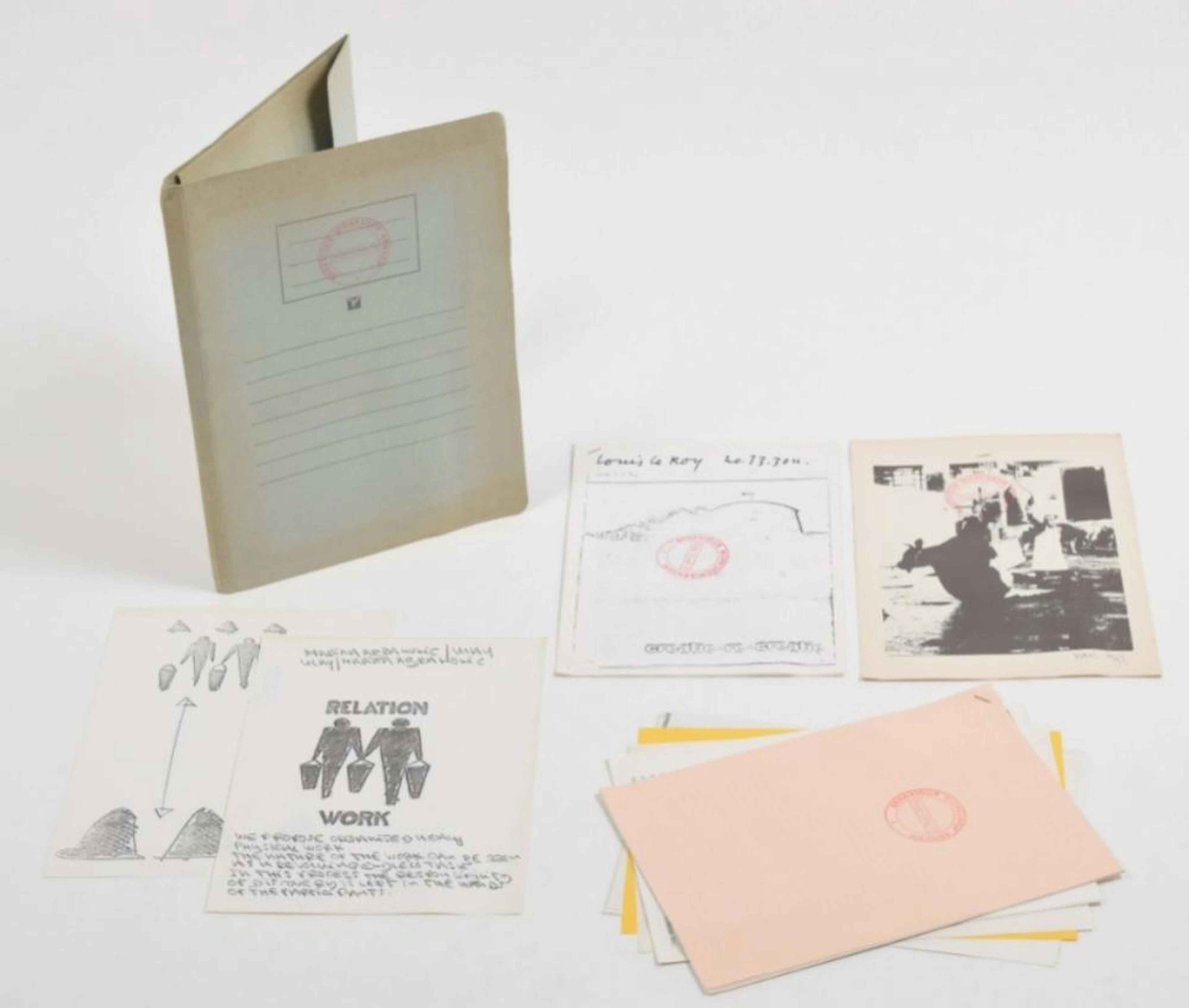 [CONCEPTUAL ART: EPHEMERA] BEHAVIOUR WORKSHOP ARNHEM
