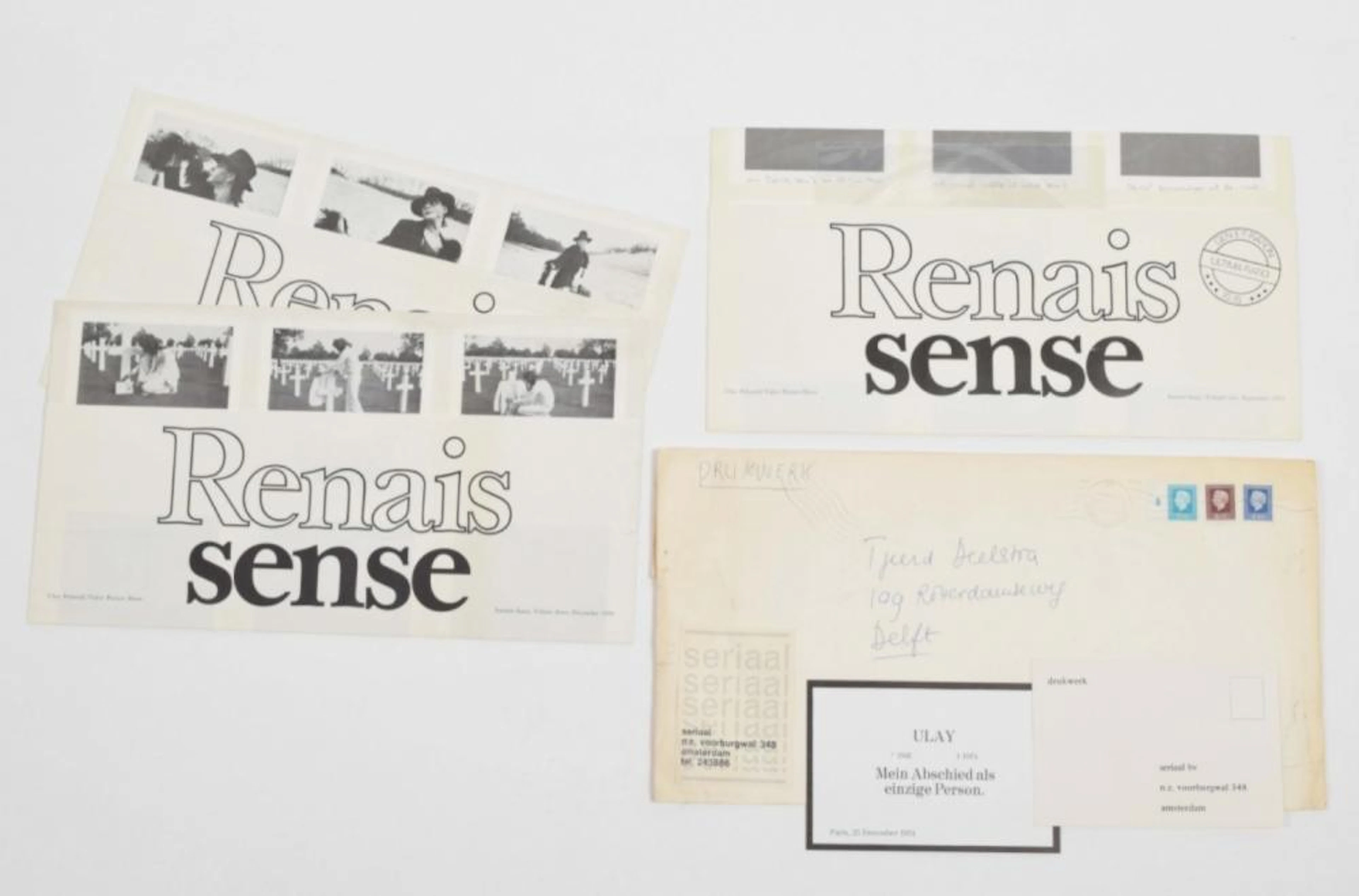 [CONCEPTUAL ARTS] ULAY, RENAIS SENSE INSTANT