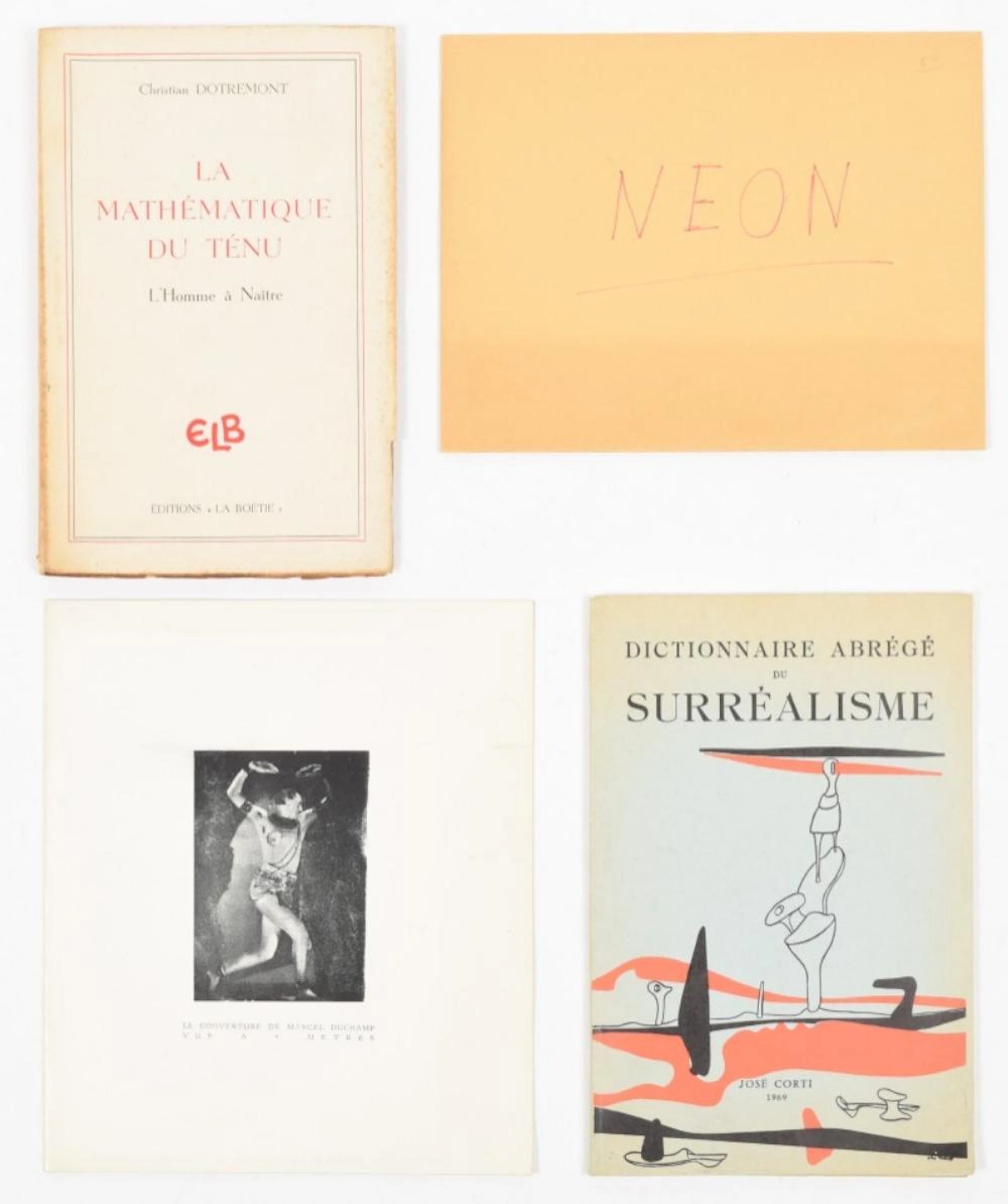 [AVANT-GARDE 1955-1975] SURREALISM. ANDRE BRETON, PAUL ELUARD AND OTHERS