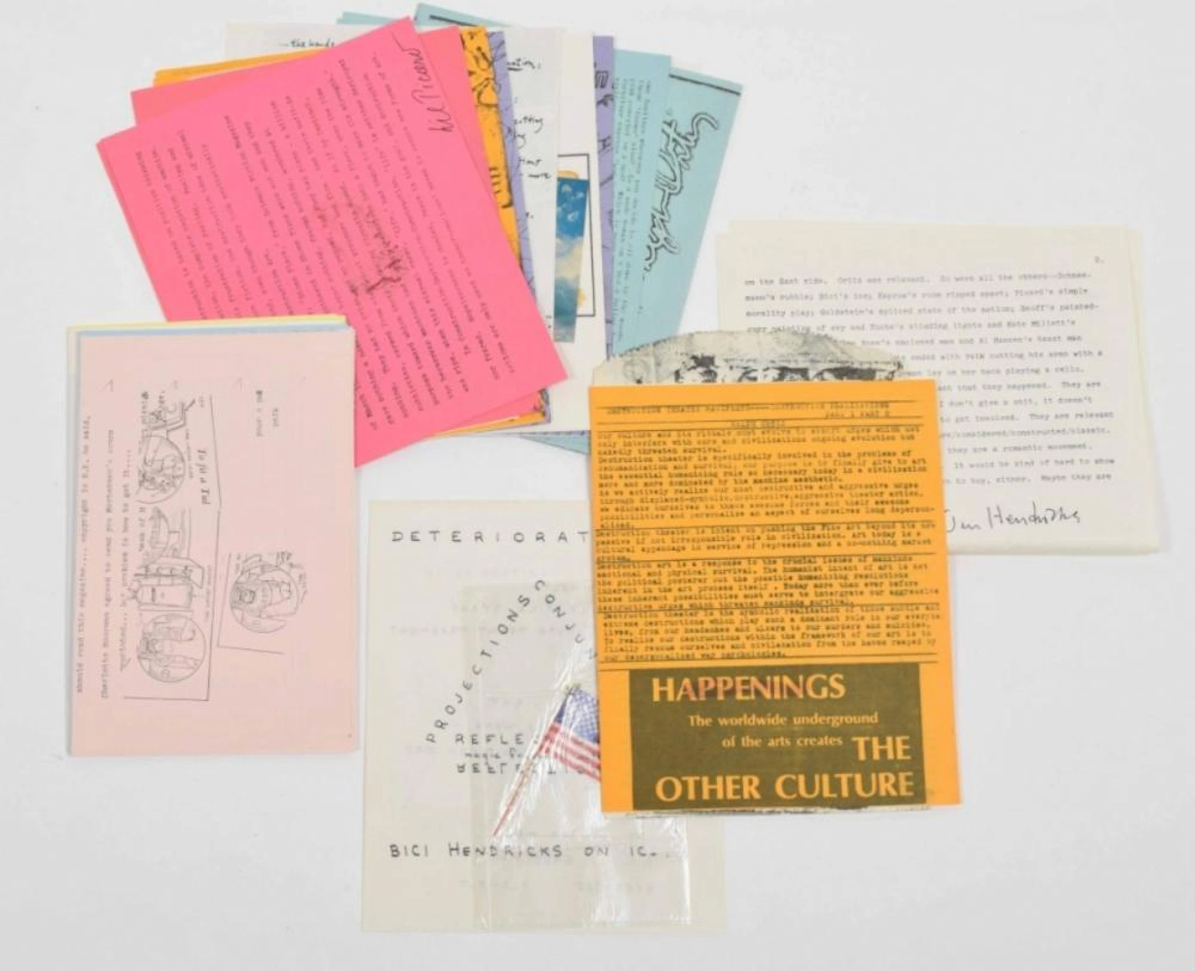 [FLUXUS: ARTISTS? PUBLICATIONS] MANIPULATIONS