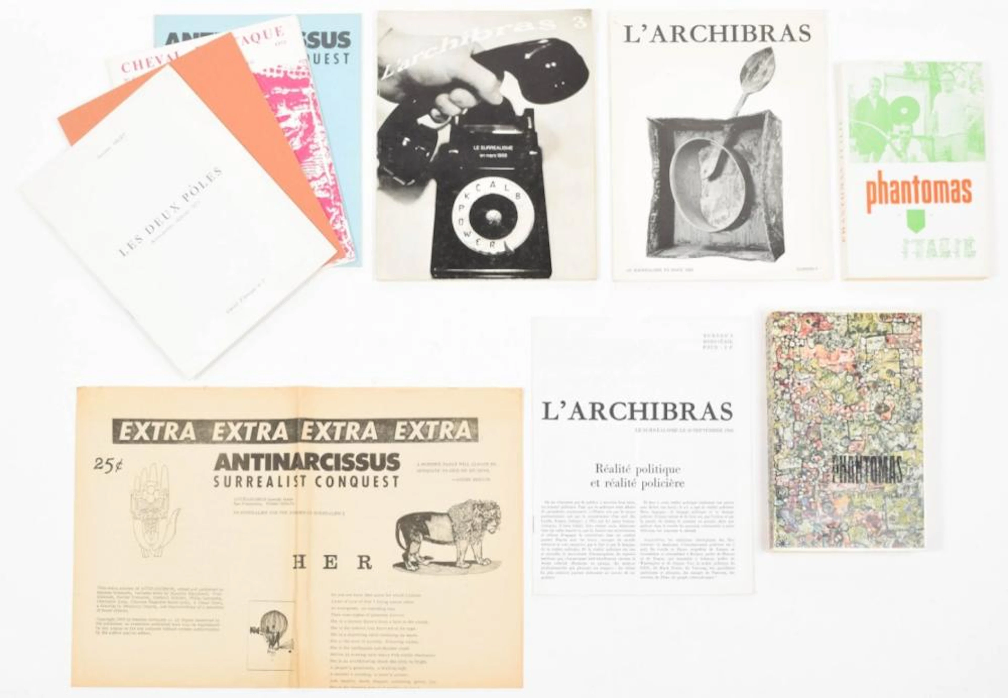 [AVANT-GARDE 1955-1975] SURREALIST MAGAZINES