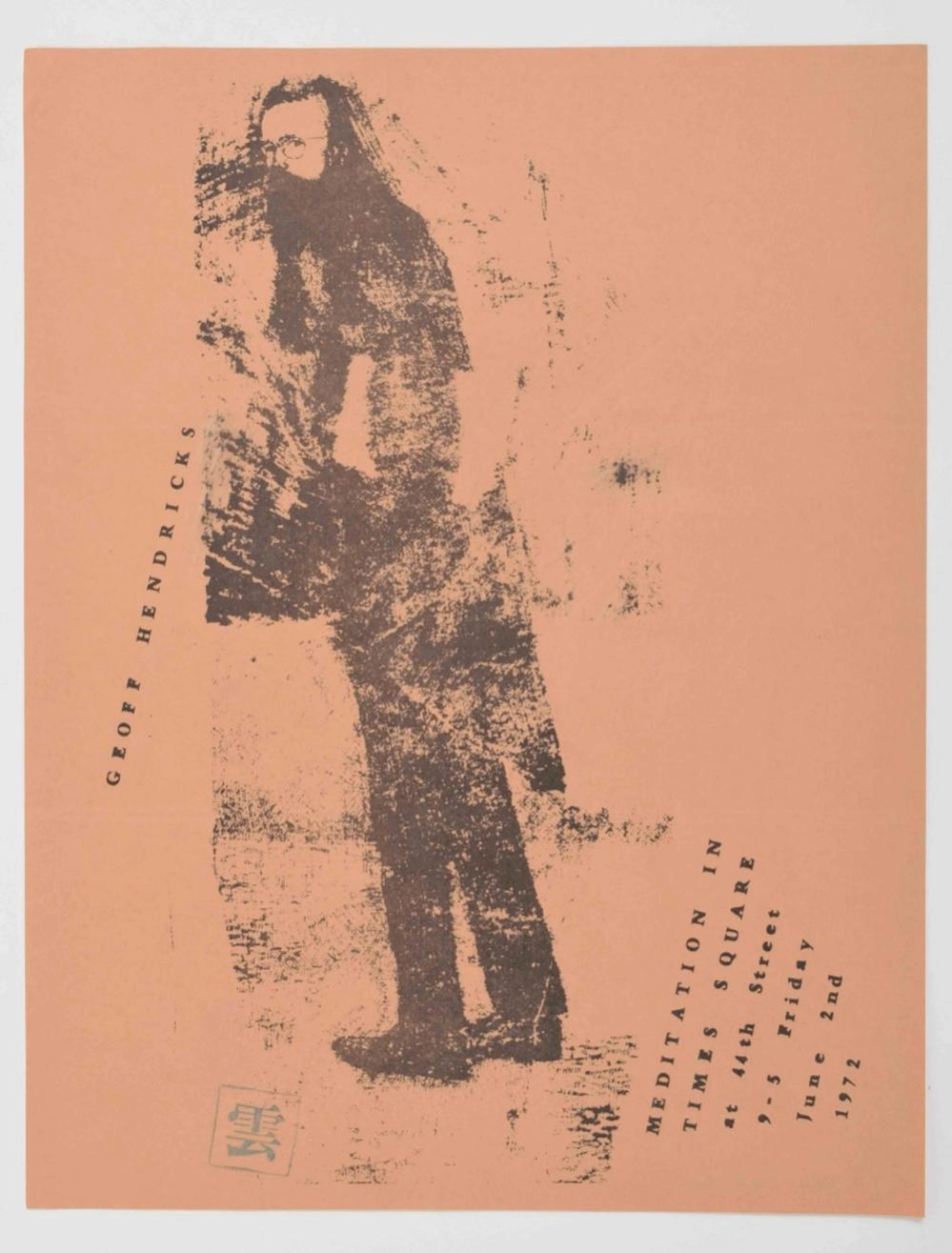 [FLUXUS: SCORES, EVENTS, EPHEMERA] GEOFFREY HENDRICKS