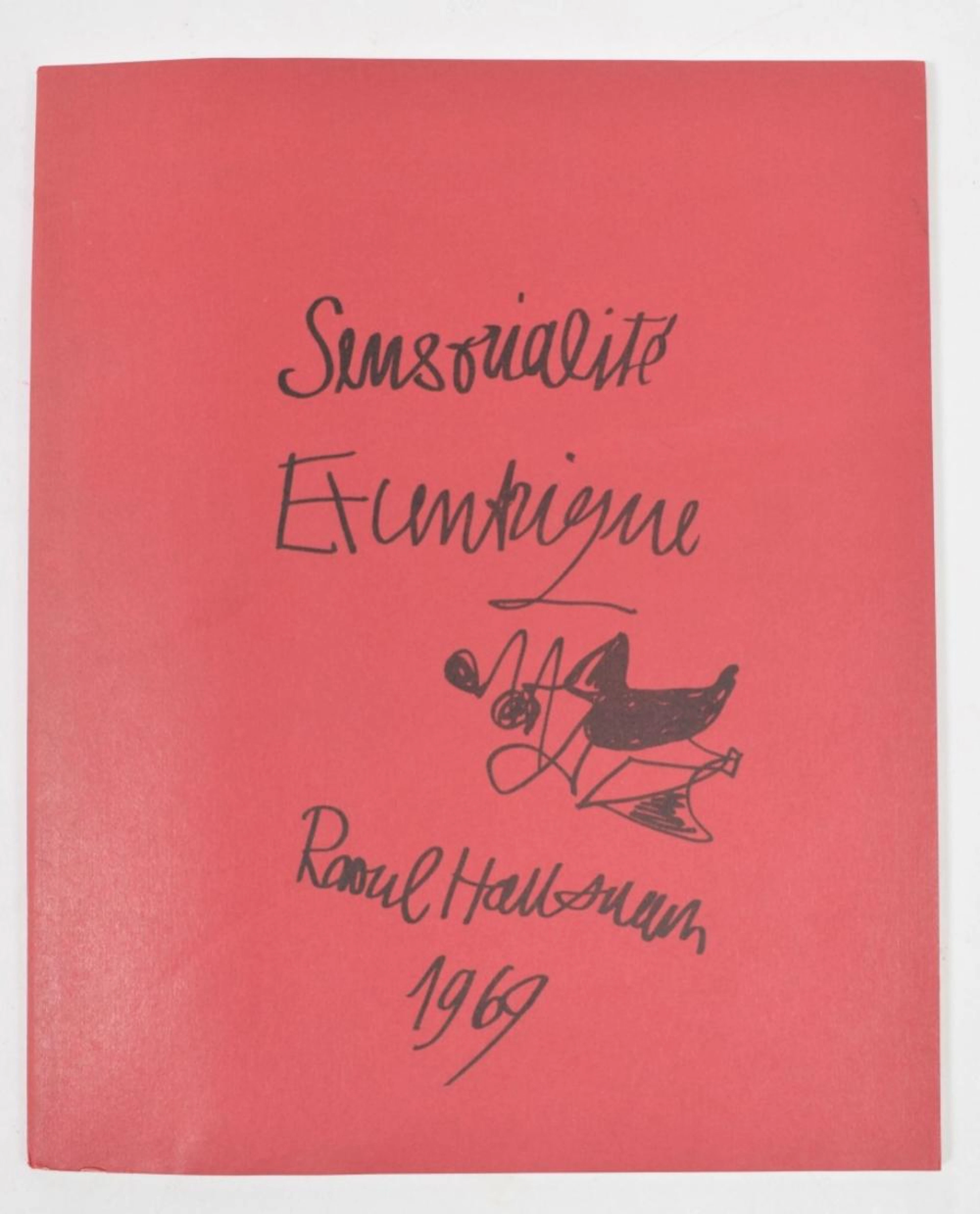 [AVANT-GARDE 1955-1975] RAOUL HAUSMANN, SENSORIALITÉ EXCENTRIQUE