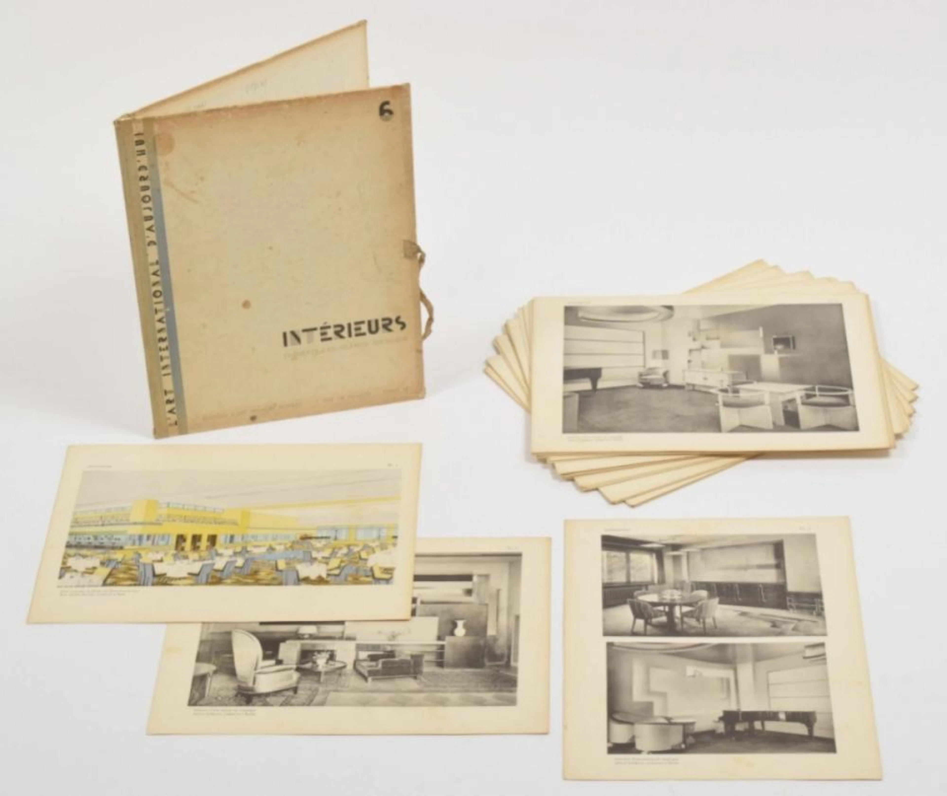 [FINE ARTS: 20TH CENTURY] [INTERIOR DESIGN] FRANCIS JOURDAIN. INTÉRIEURS