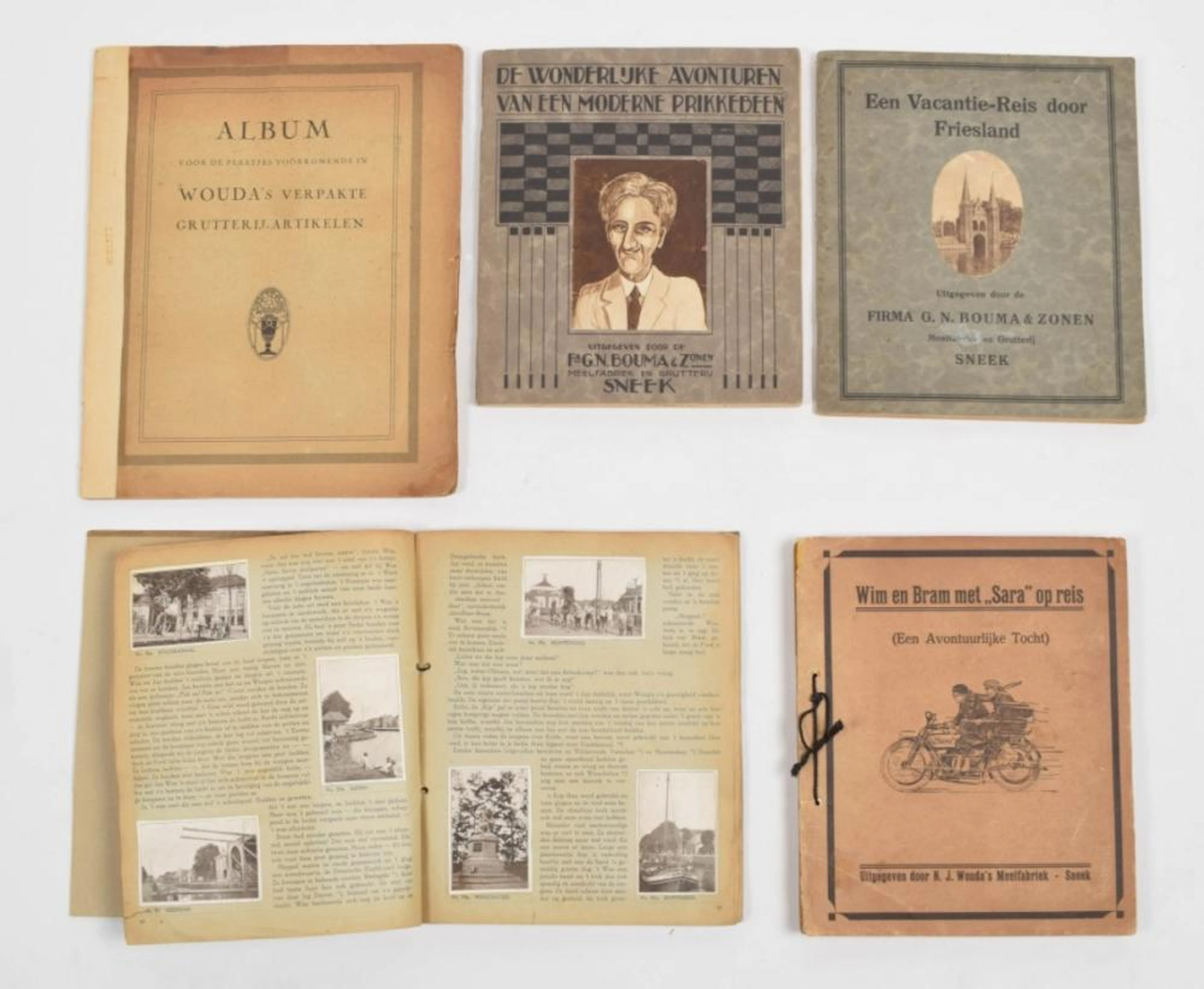 [PICTURE CARD ALBUMS & ADVERTORIAL PUBLICATIONS] BOUMA MEELFABR