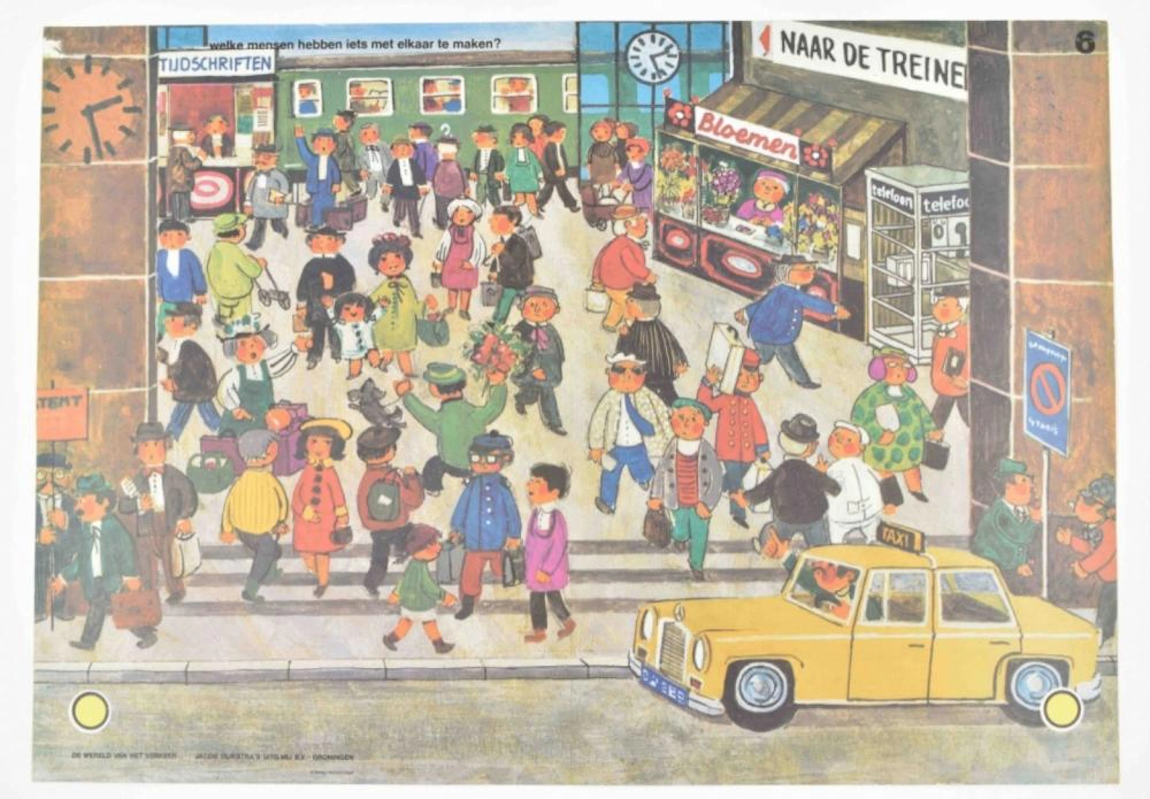 [SCHOOL PLATES] [TRAFFIC] "DE WERELD VAN HET VERKEER"