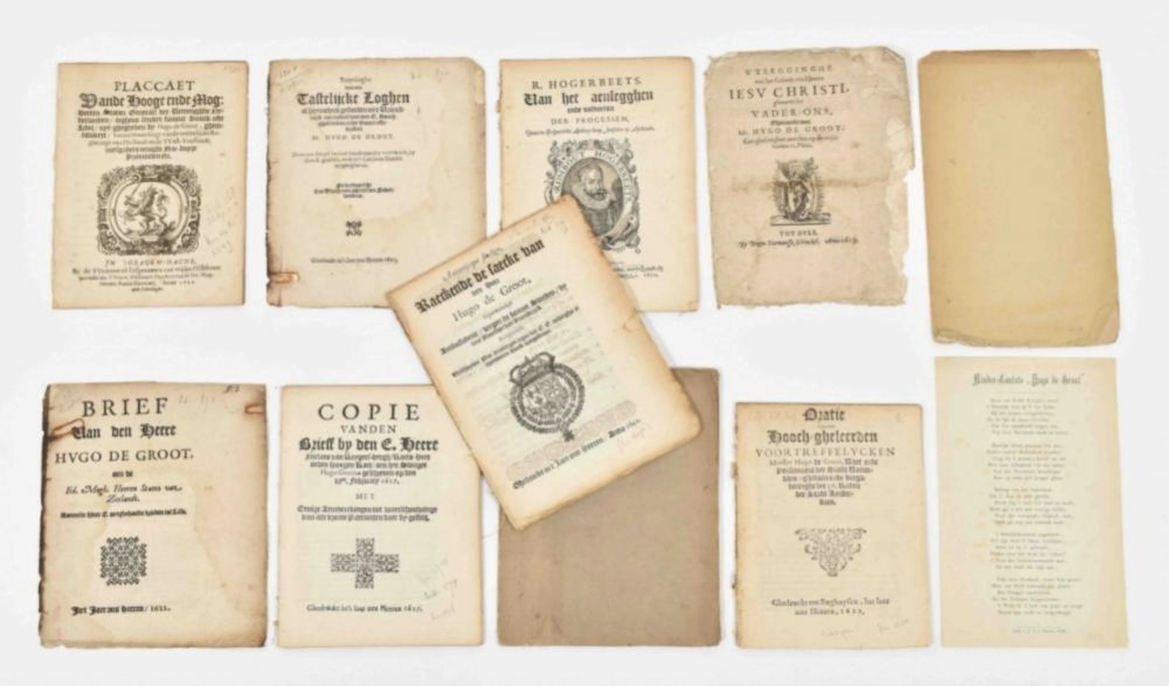 [OLD BOOKS 17TH-19TH CENTURY] [HUGO GROTIUS] COLLECTION...